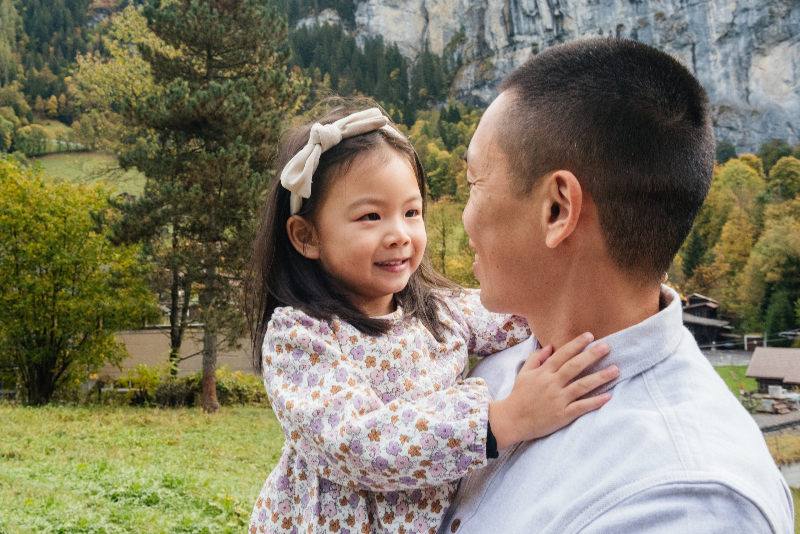 Tien, Kenny, Emily and Austin (Lauterbrunnen). Photographer in Interlaken area