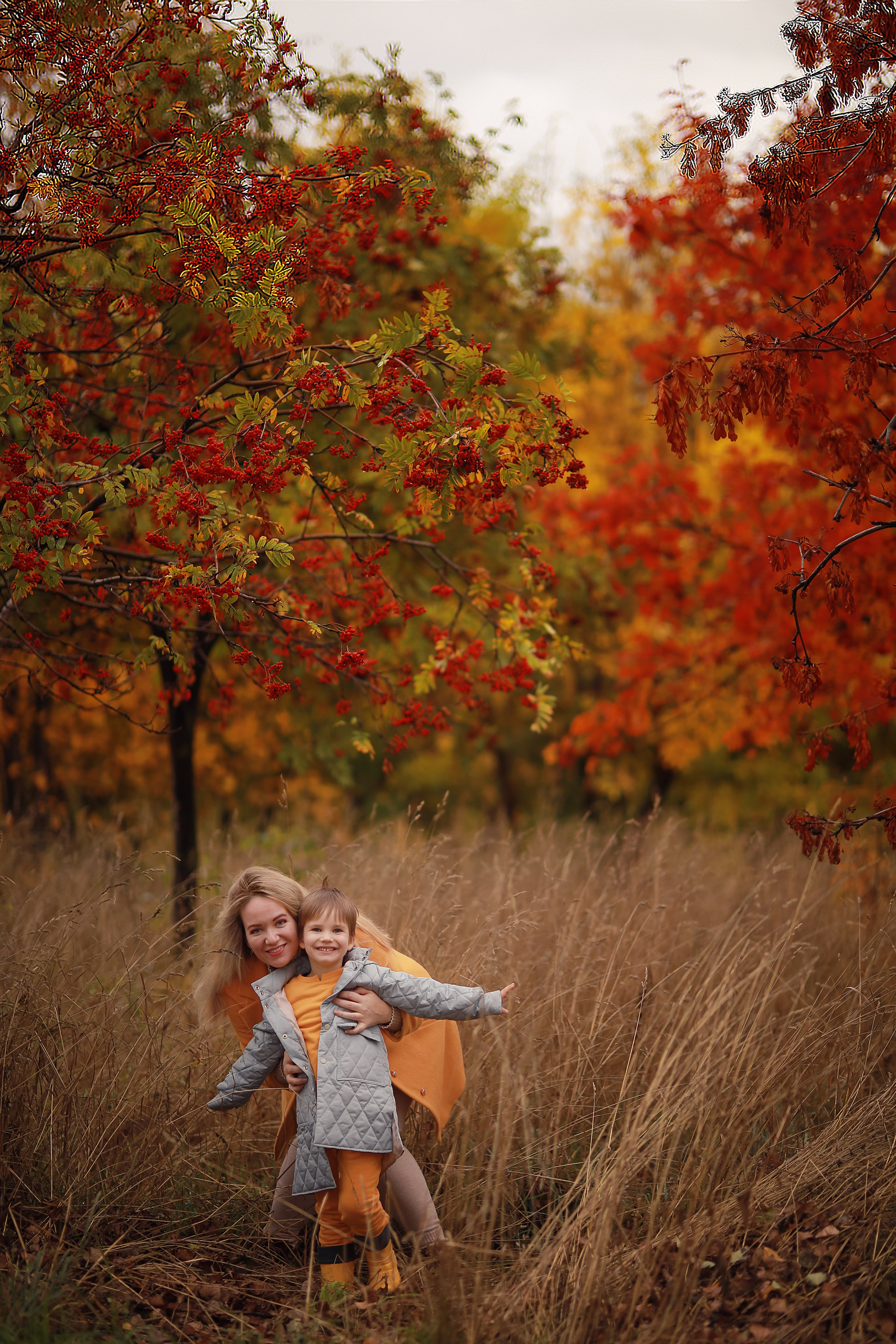 Краски осени. Фотограф Юлия Рязанова Москва семейный и детский