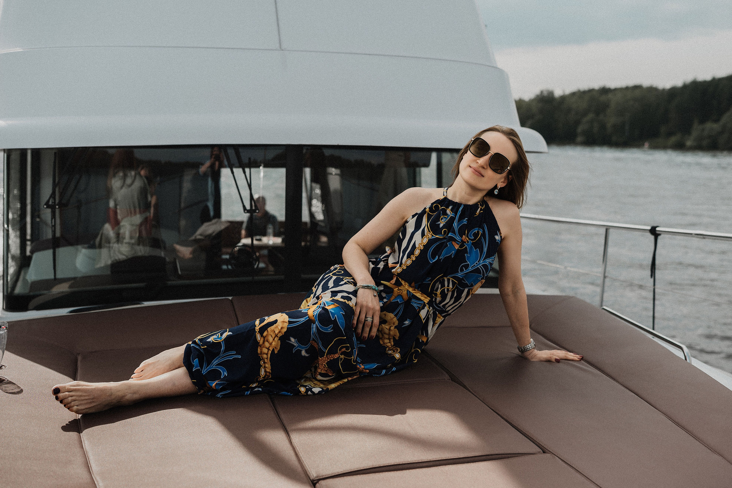 Девичник на яхте. Фотограф в Москве Ангелина Ким