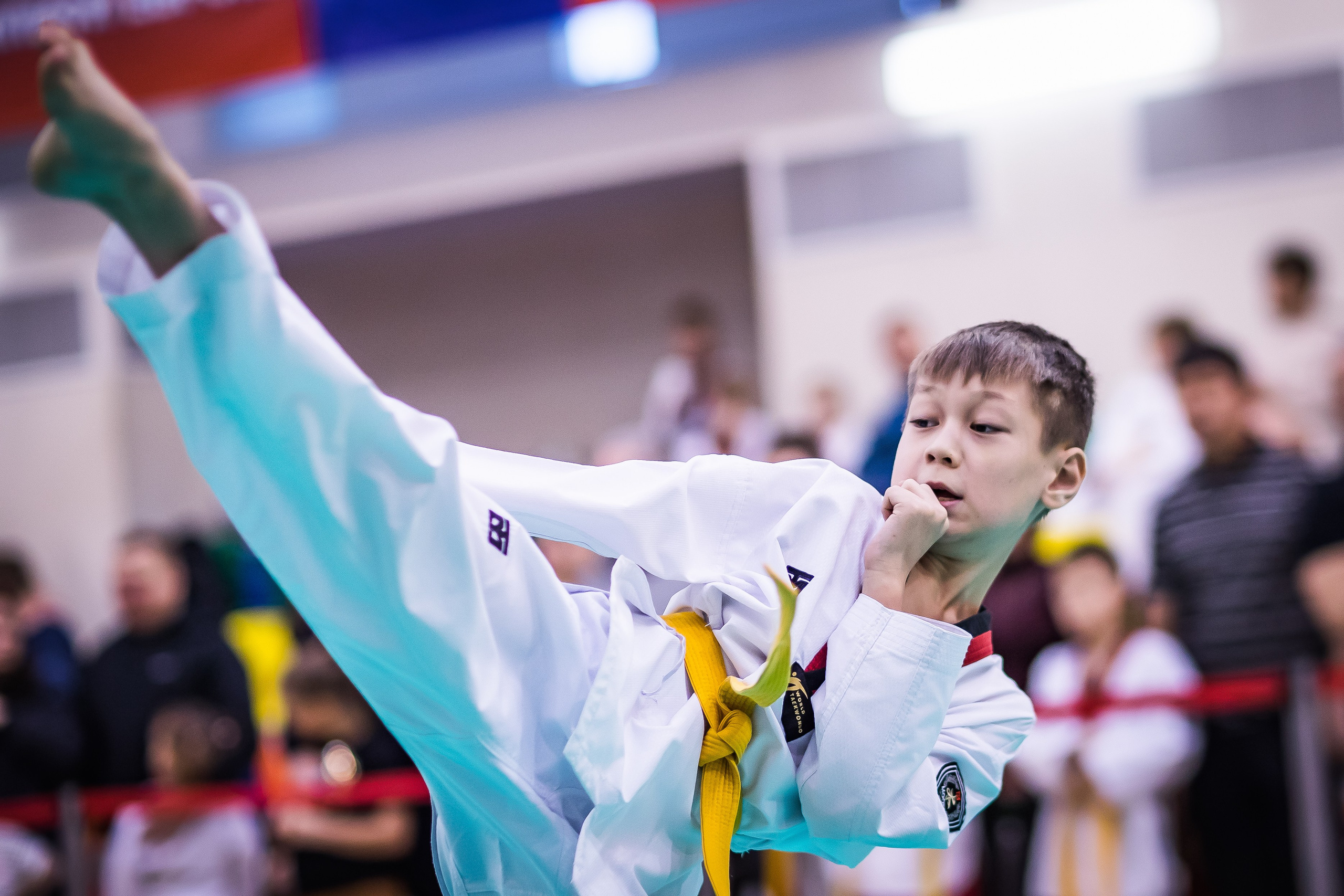 Турнир Федерации детского тхэквондо России по дисциплине ПХУМСЭ. Спортивный фотограф Максим Серегин