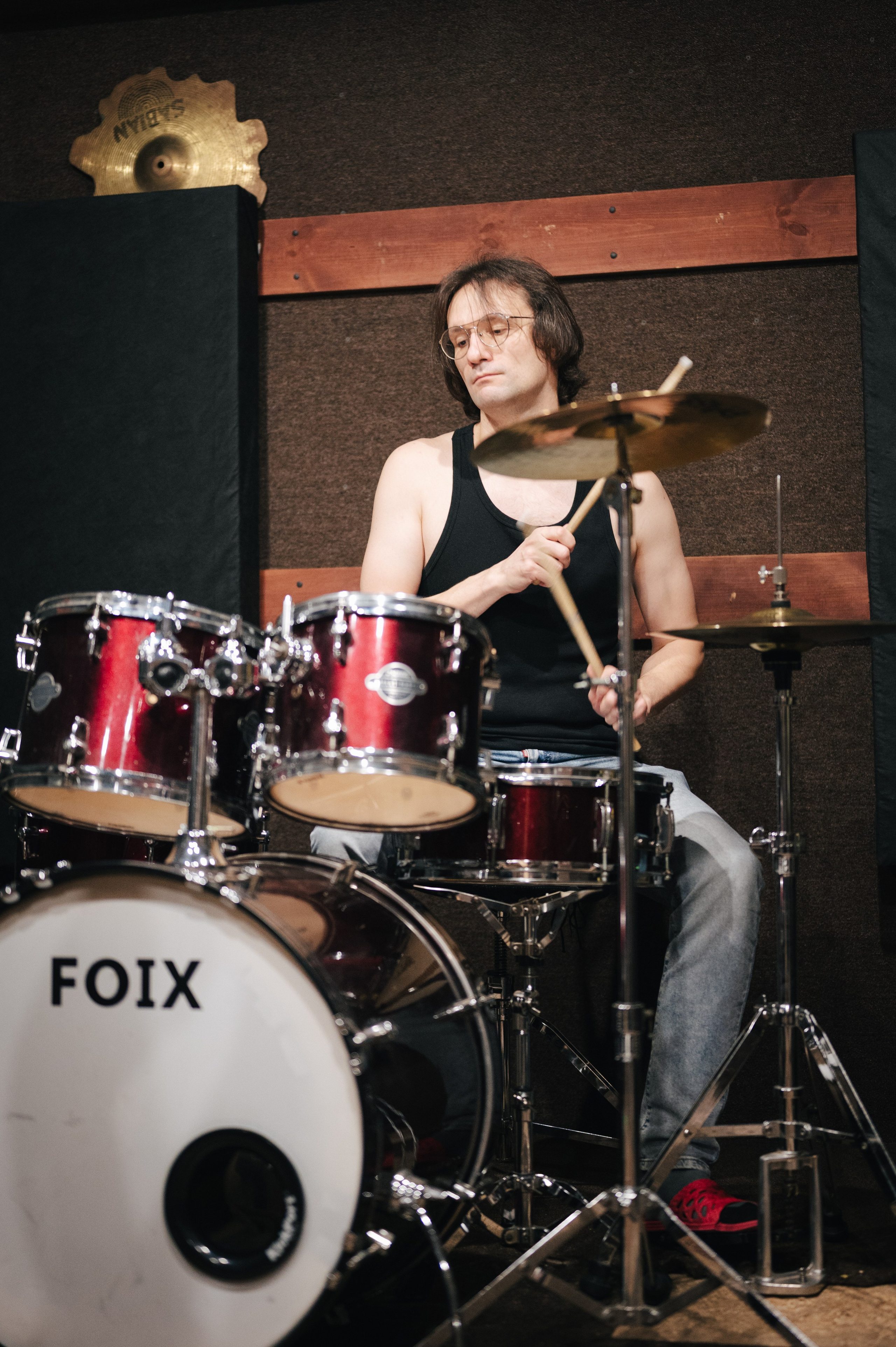 Репетиция группы «Прячемся!!!». Фотограф Анна Темнова. Пенза