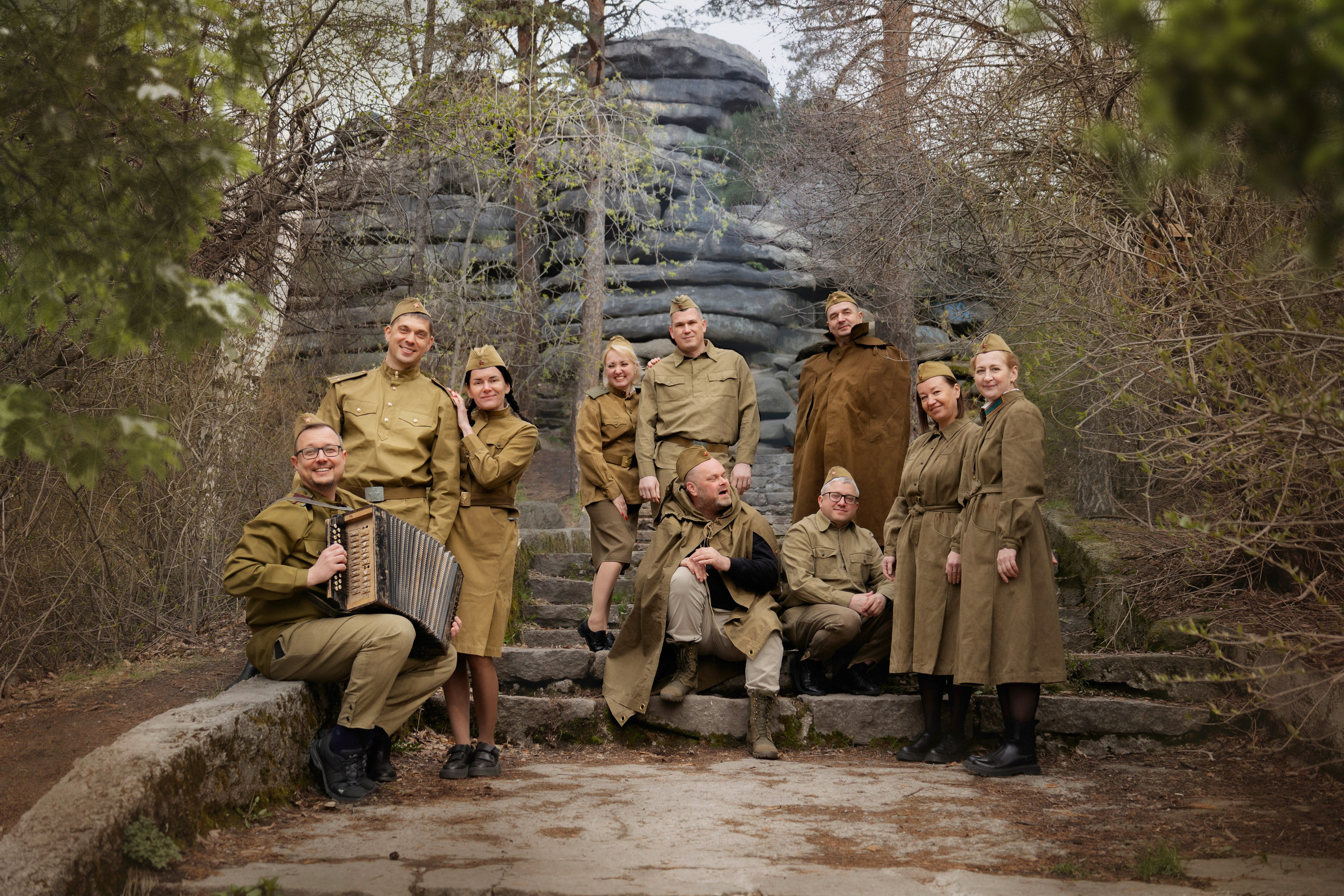 Корпоративная съемка. 9 мая. Художественный фотограф в Екатеринбурге Брук Мария