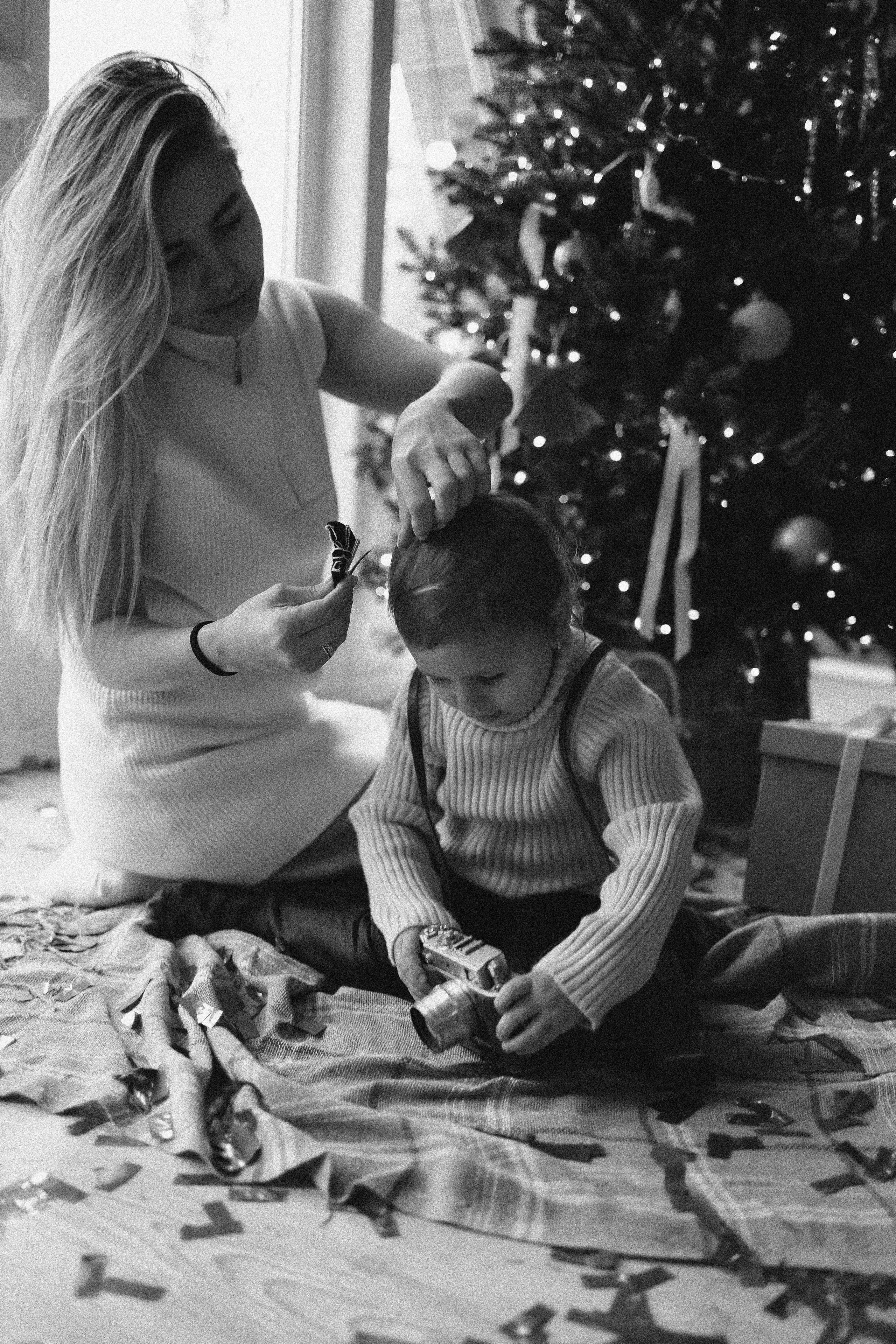 Новогодняя история в домике. Семейный и детский фотограф, таганрог, ростов-на-дону