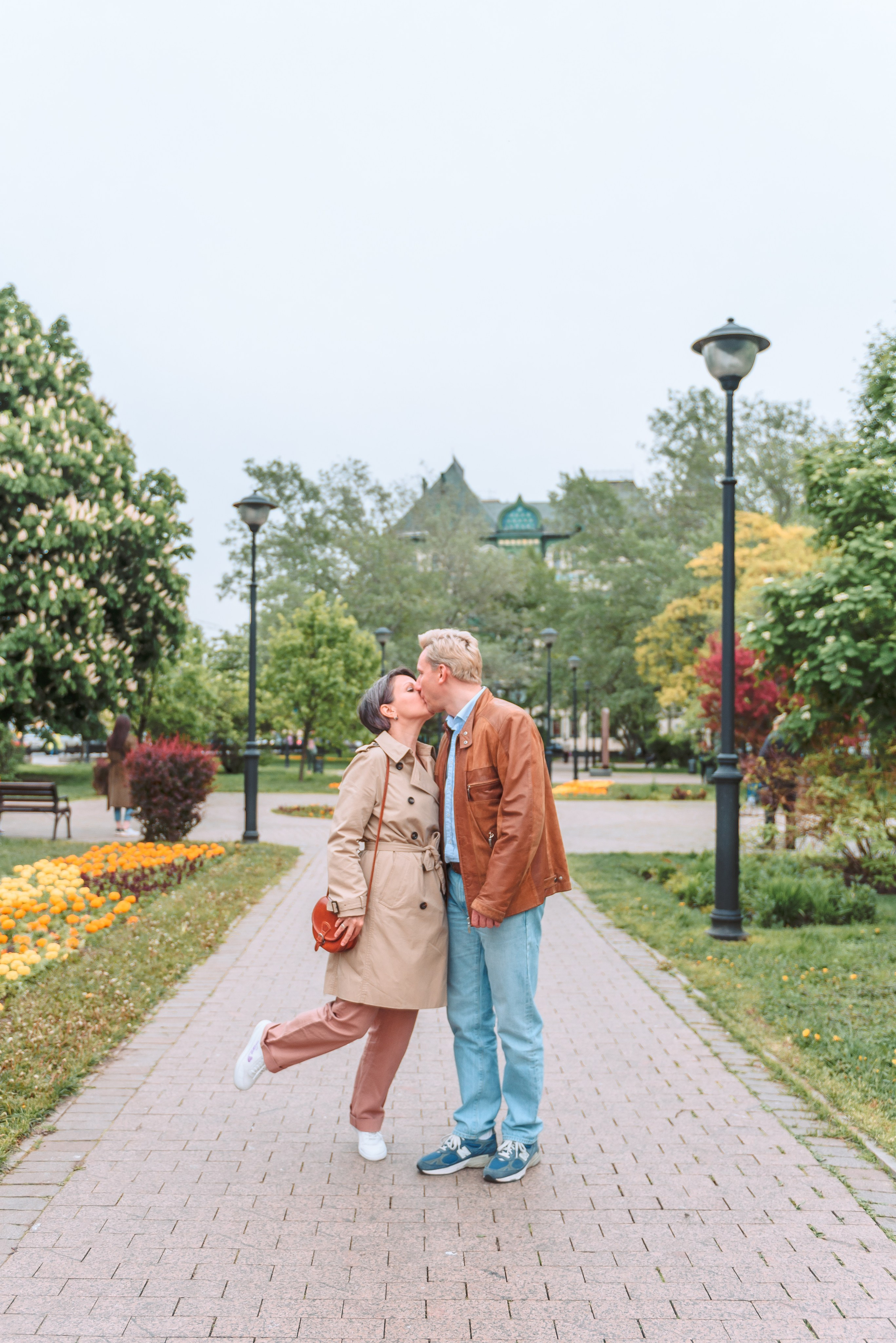Весенняя прогулка Виктора и Наталии. Свадебный и семейный фотограф в Москве Юлия Винник