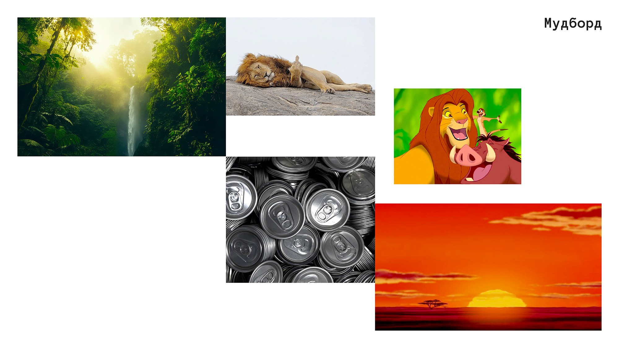 Айдентика HAKUNA MATATA. Foodcase.pro