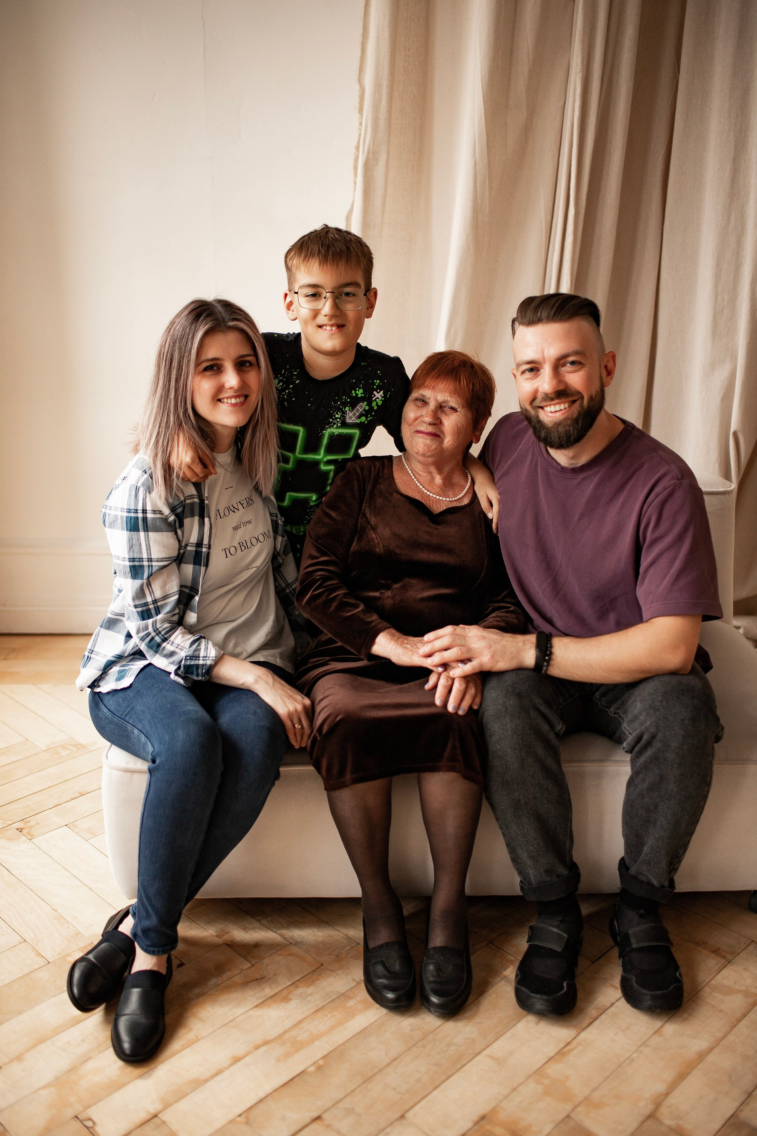 Леонид с семъей. Семейная съемка — это красивый способ признаться своей семье в любви