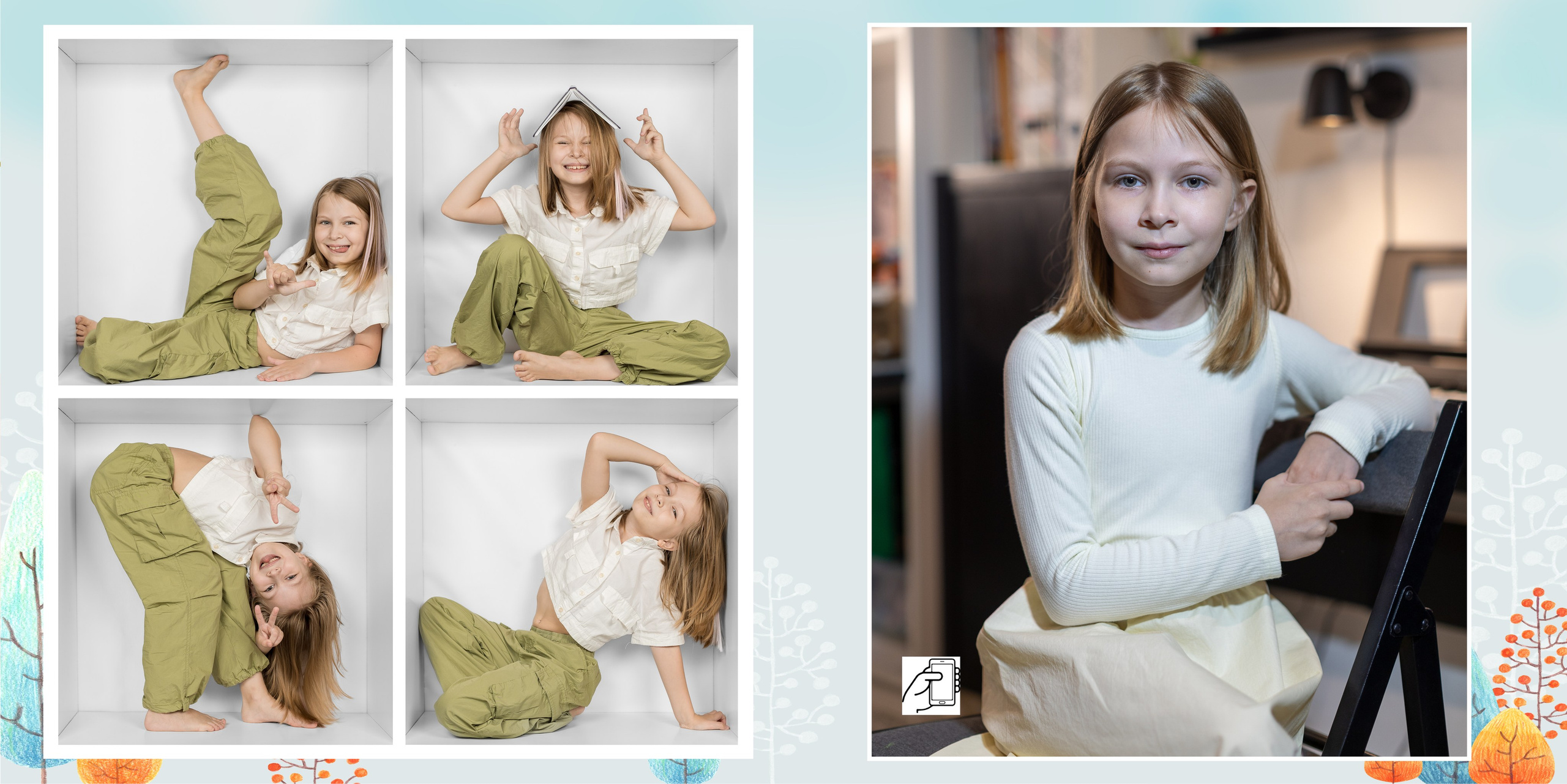 Съемка в кубиках. Выпускные альбомы Набережные Челны