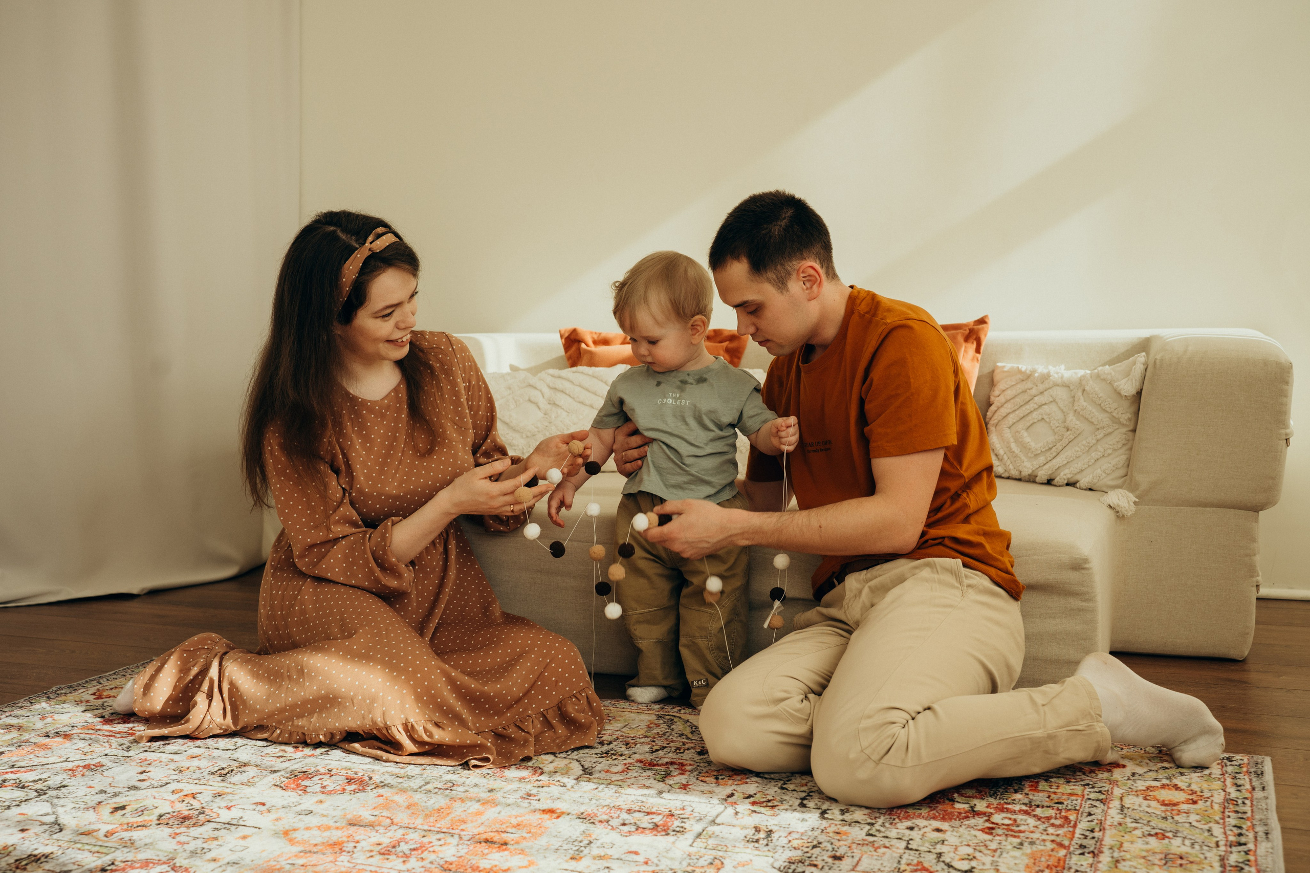 Родион, Алена и Кирюша