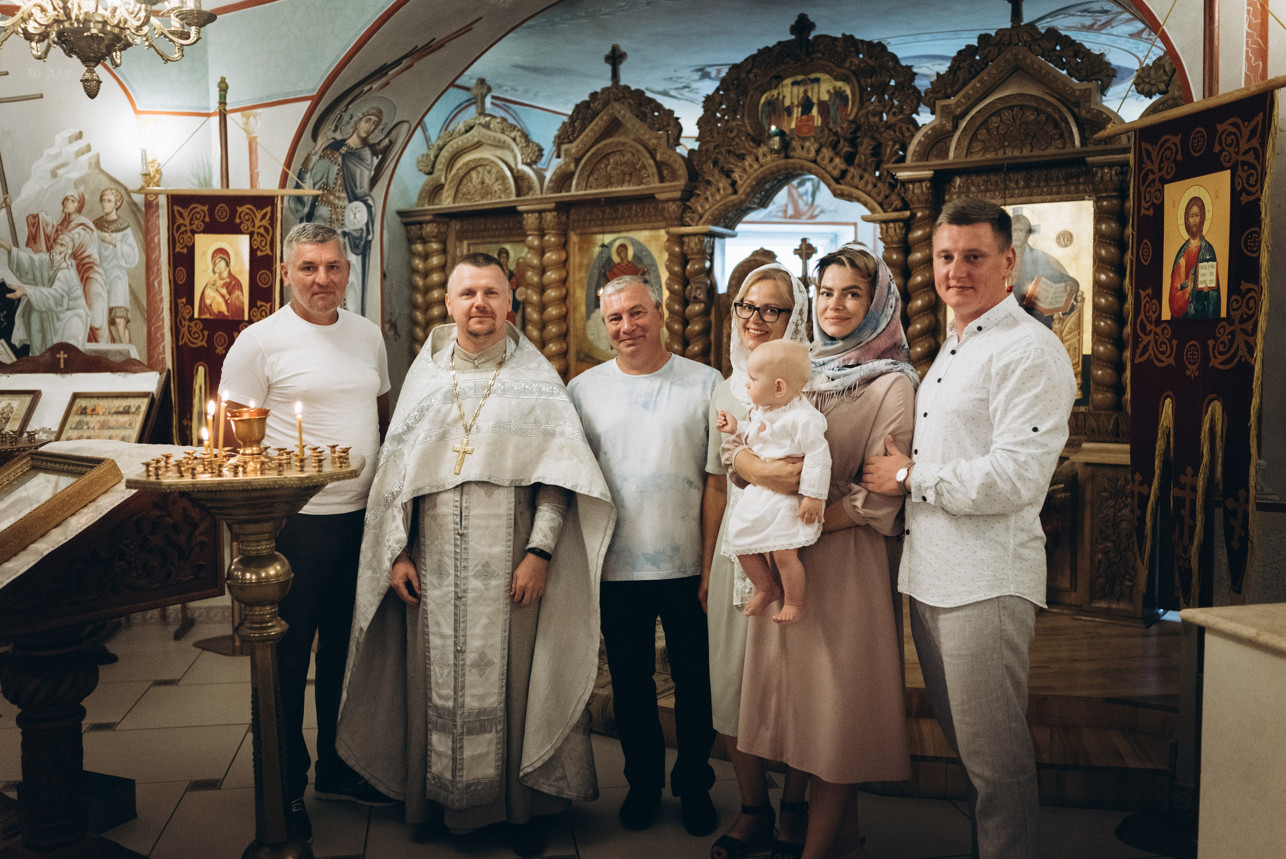 Крещение Василины (Храм Праведной Софии Слуцкой). Семейный фотограф в Минске Дарья Дреко
