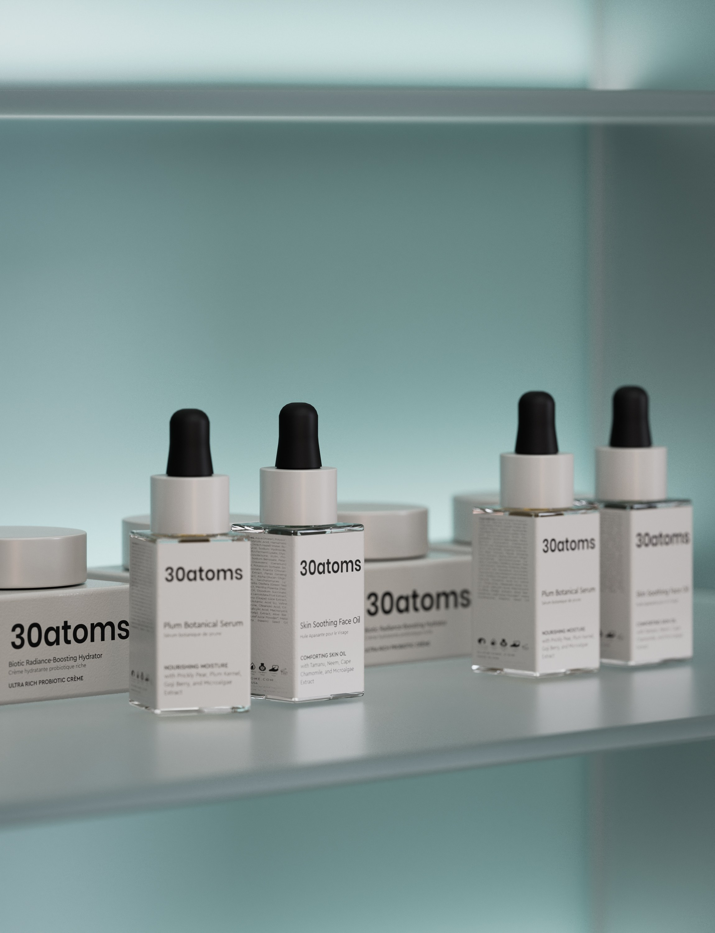 Дизайн-проект pop-up store 30atoms. KSYUSCHENKA — дизайн интерьеров в Москве, Петербурге и по всему миру