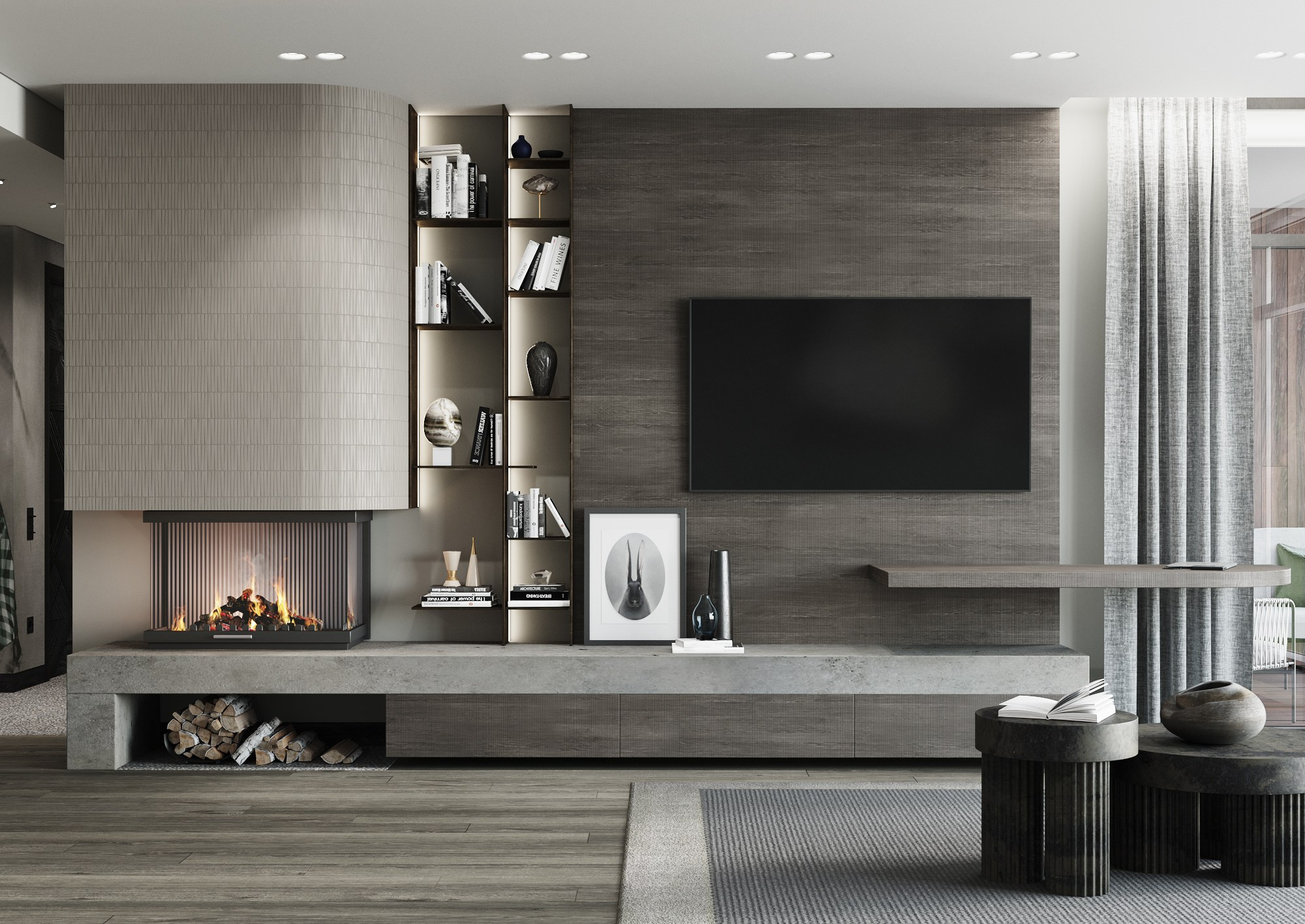 Park Residences. Дизайн Марина Павлюченкова. 3D визуализатор интерьеров Ксения Жарко