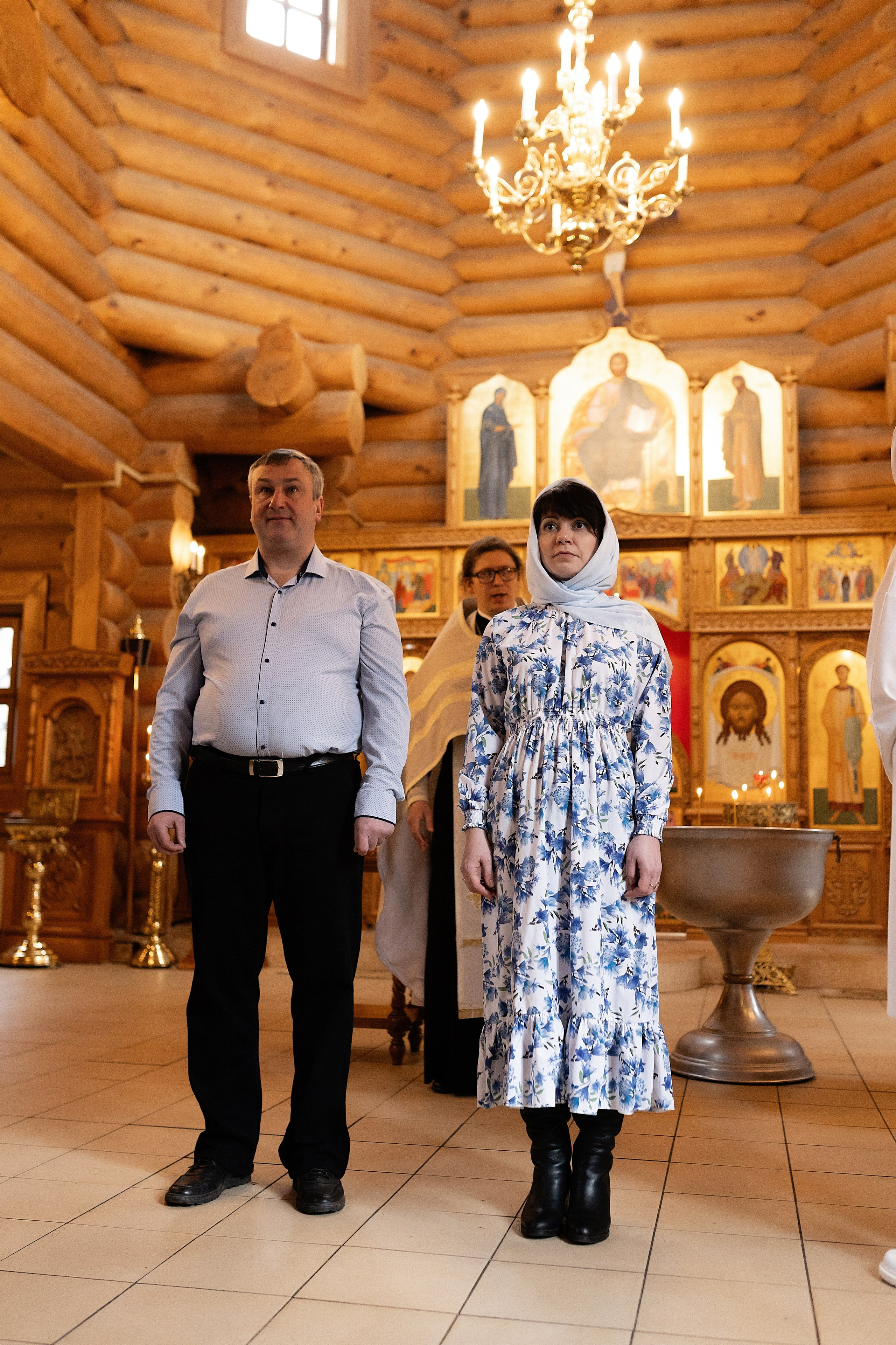 Таинство Крещения Ксении. Фотограф в Железнодорожном и Балашихе