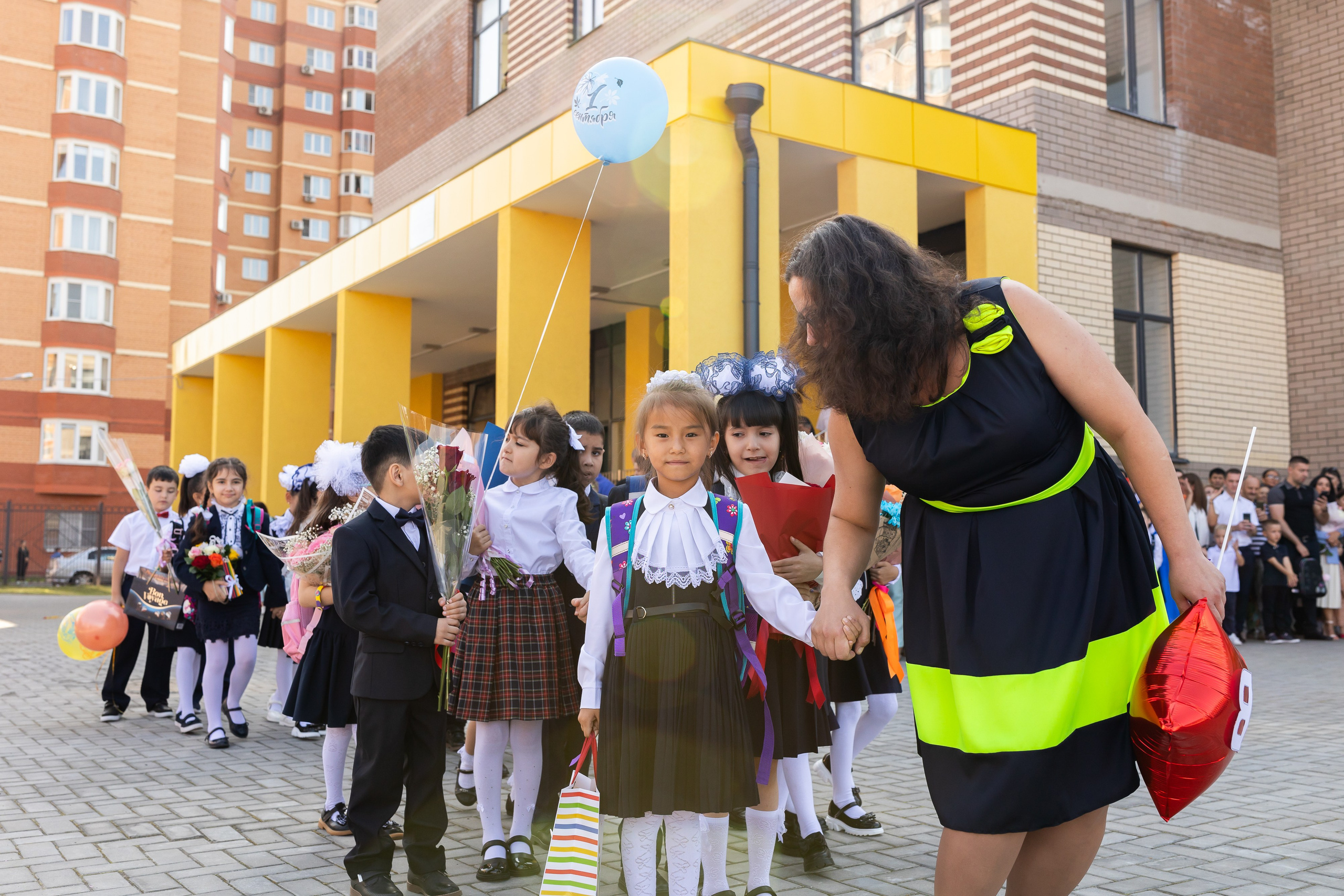 Линейка 1 сентября. Профессиональный Фотограф в Москве Андрей Славнов