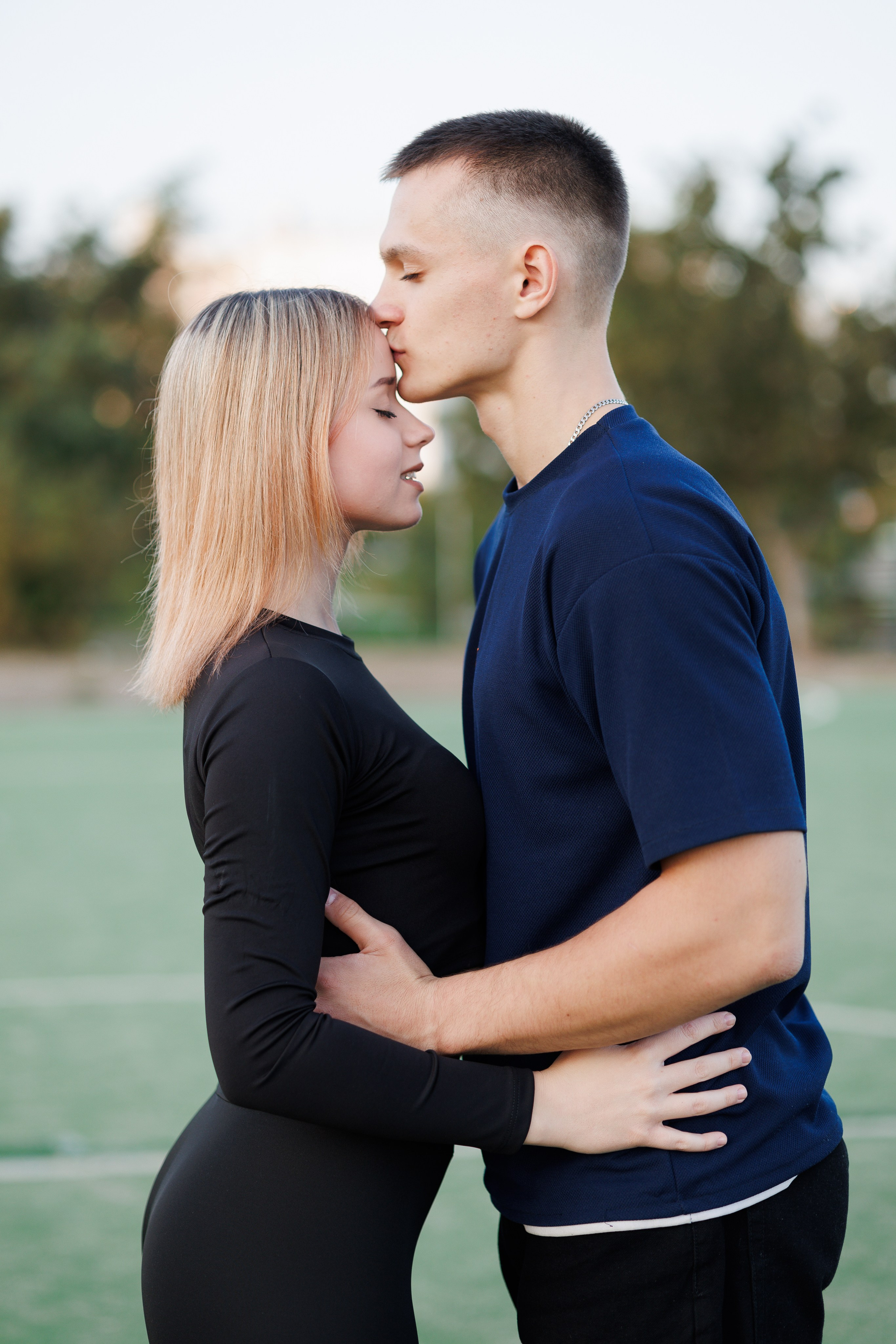 На спорт площадке (Настя+Игорь). Photograph Svetlana Volkova