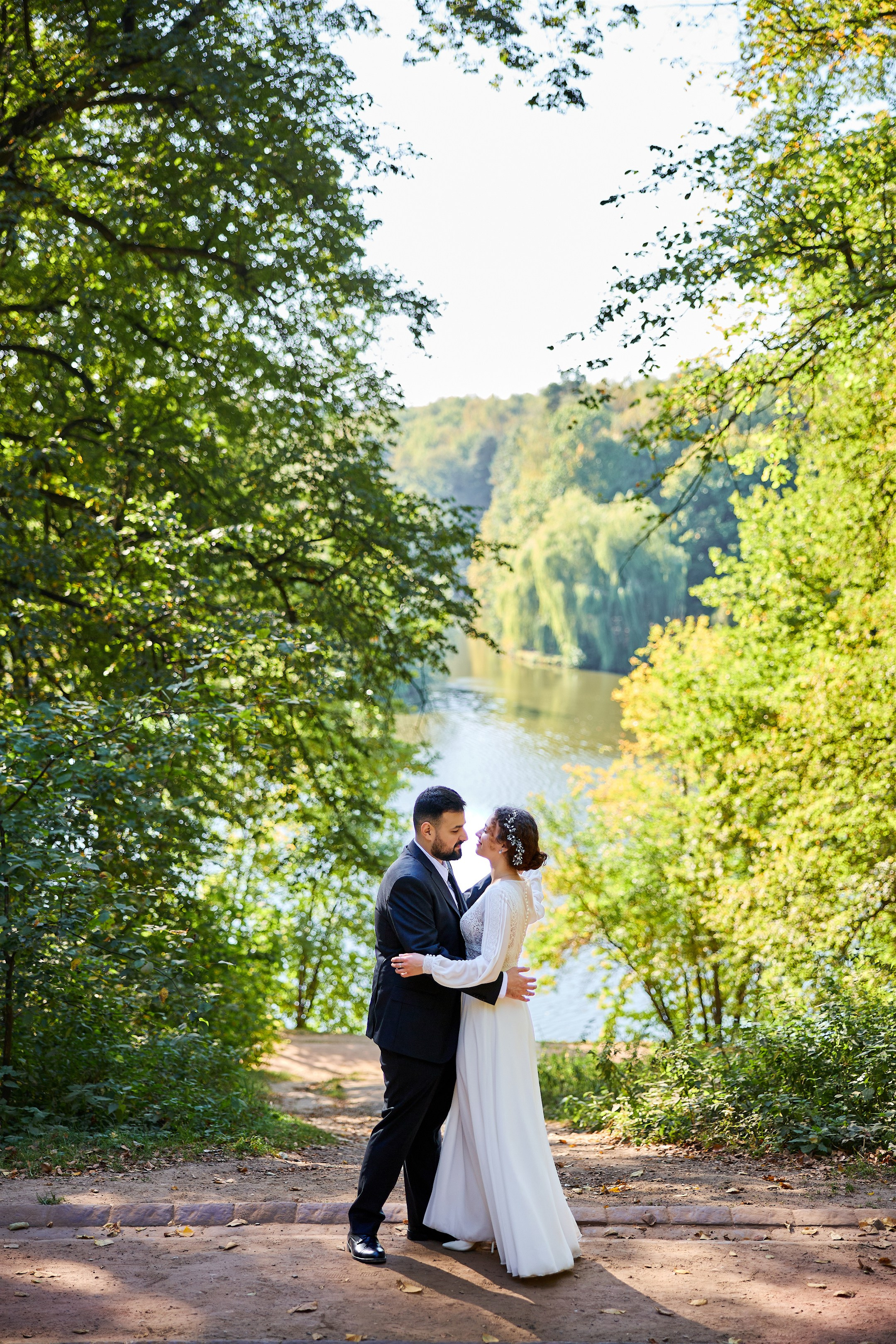 Свадебная фотосессия Царицыно. Свадебный фотограф Сергей Колбинский