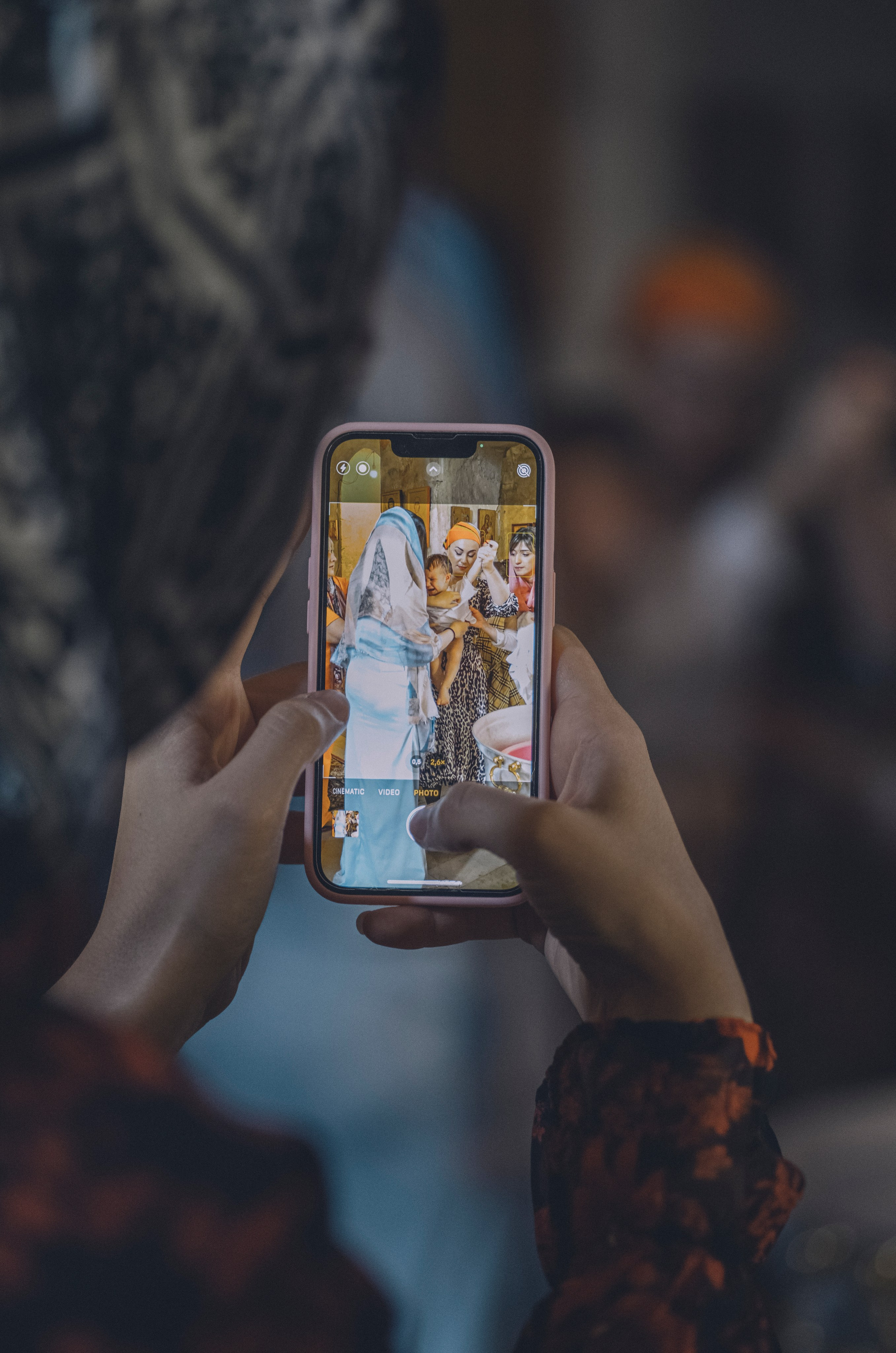 Крещение. Портретный фотограф Денис Милютин