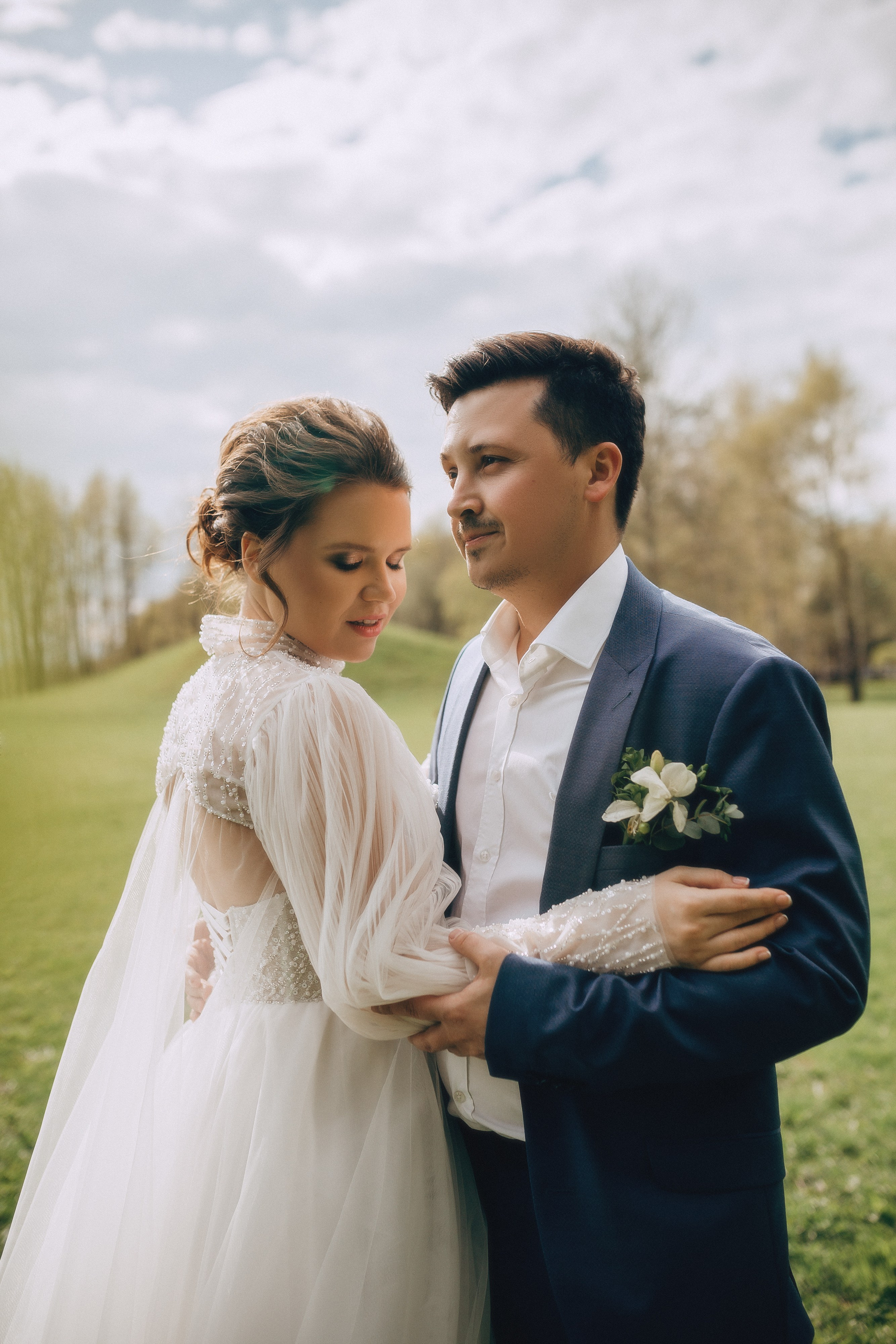 Свадьба Ани и Андрея за городом. Фотограф Дарья Воскресенская в Москве