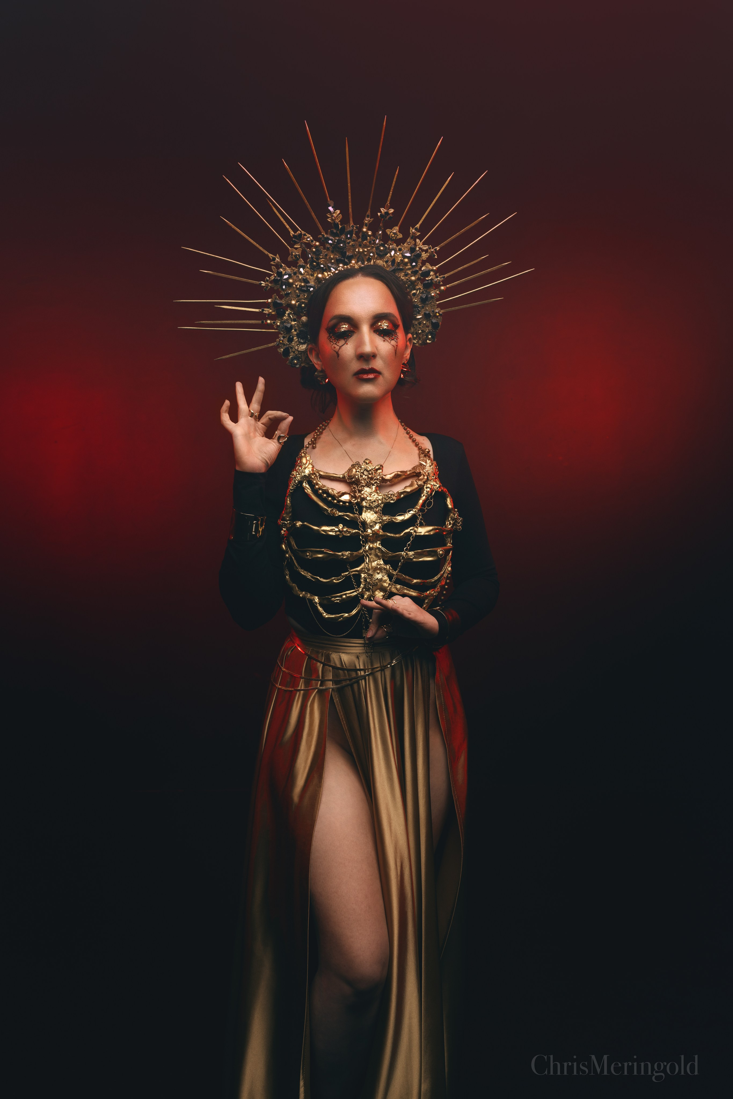 Gothic queen. Портретный фотограф Кристина Лукьянова