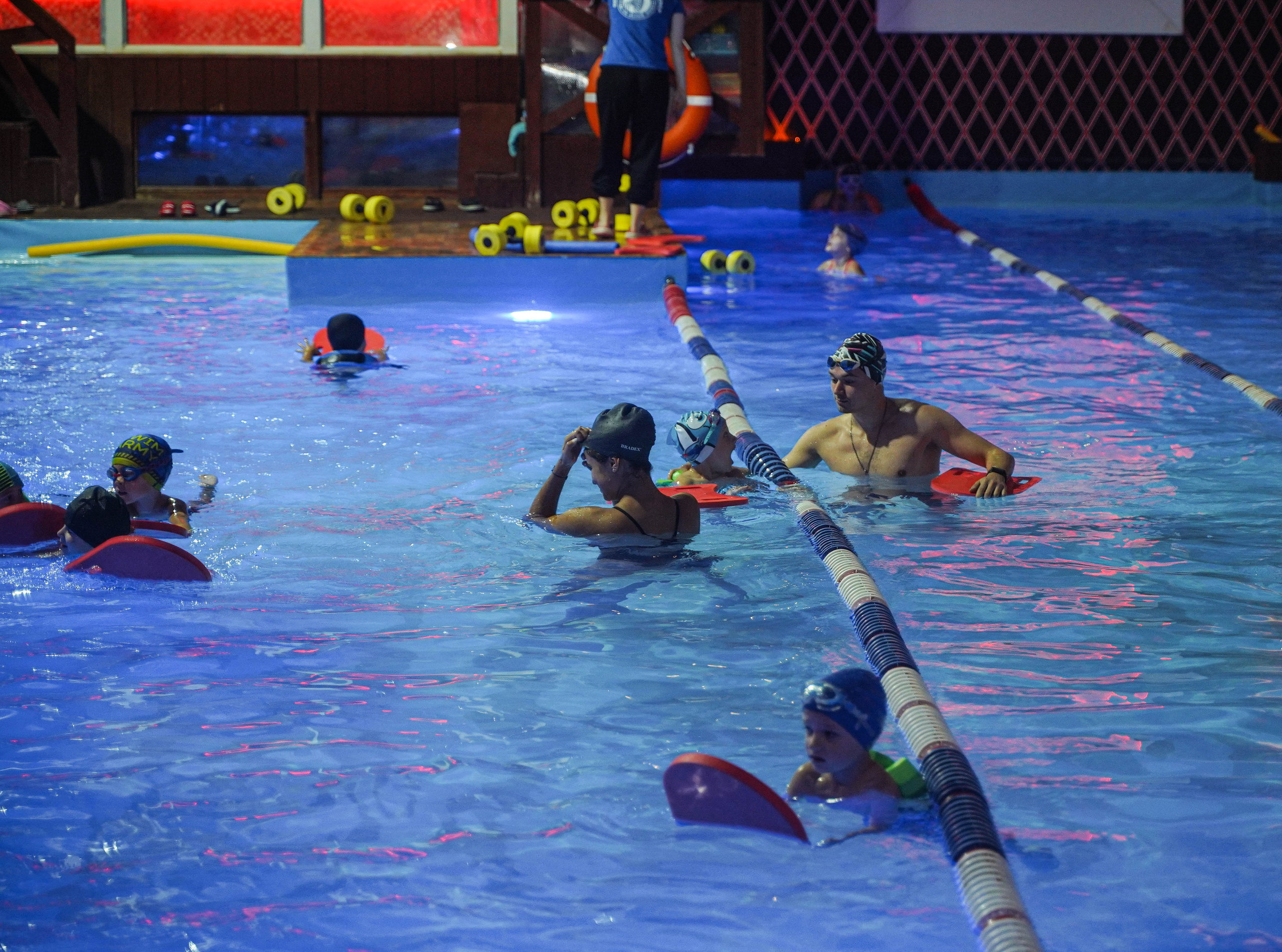 Детские зантия в бассейне. Ульяна Палама: Мир через призму фотокамеры