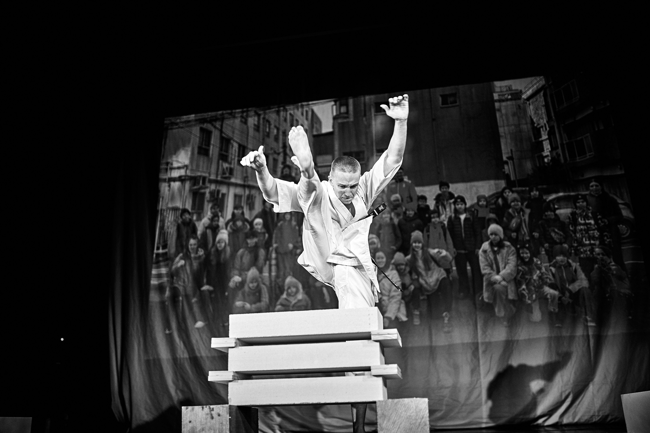 Репортаж награждения по дисциплине киокушин каратэ. Репортажный фотограф Ирина Курманаева