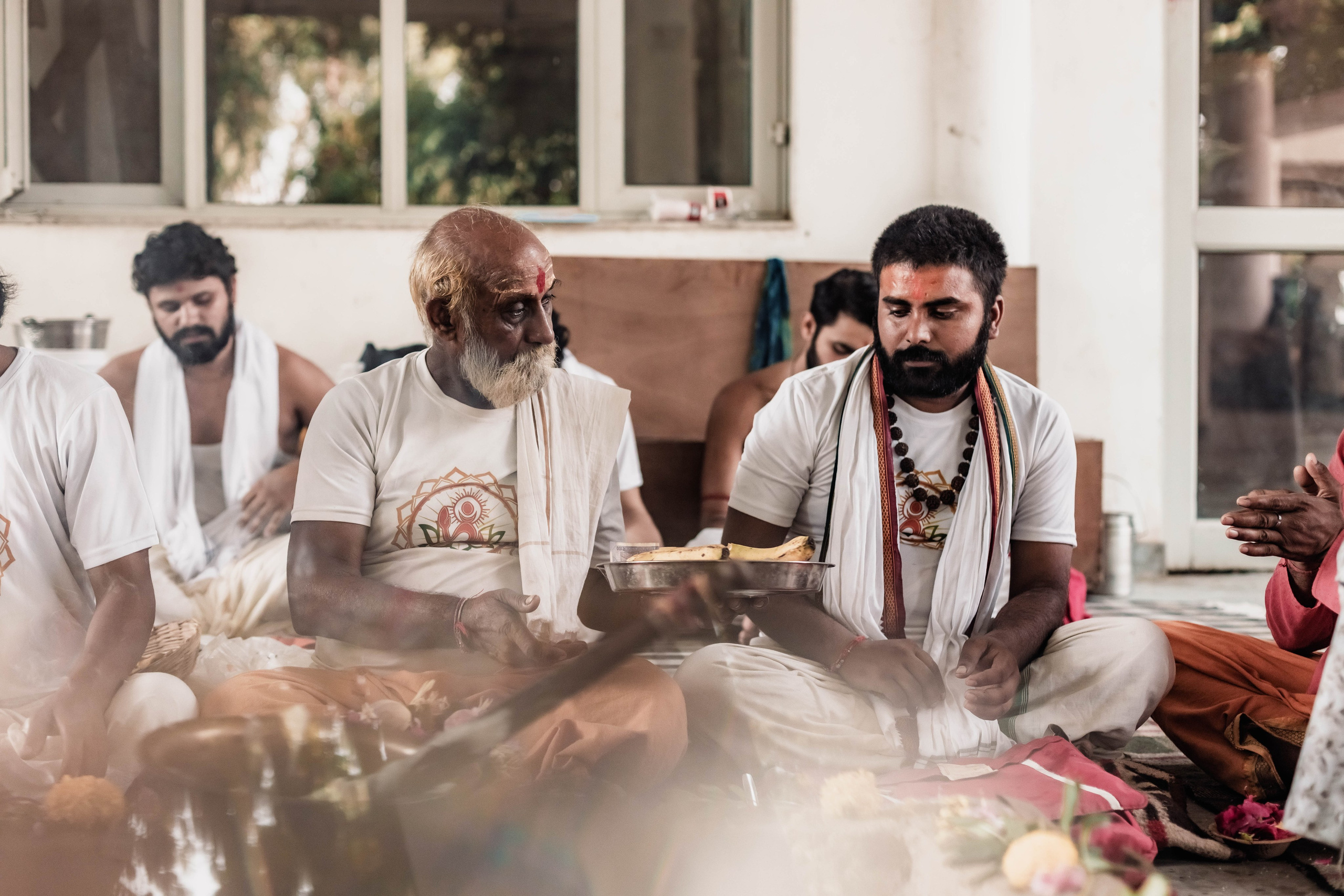 Pitri Paksha yagyas & poojas Devraha Baba ji ashram. Mariam Bagdasaryan