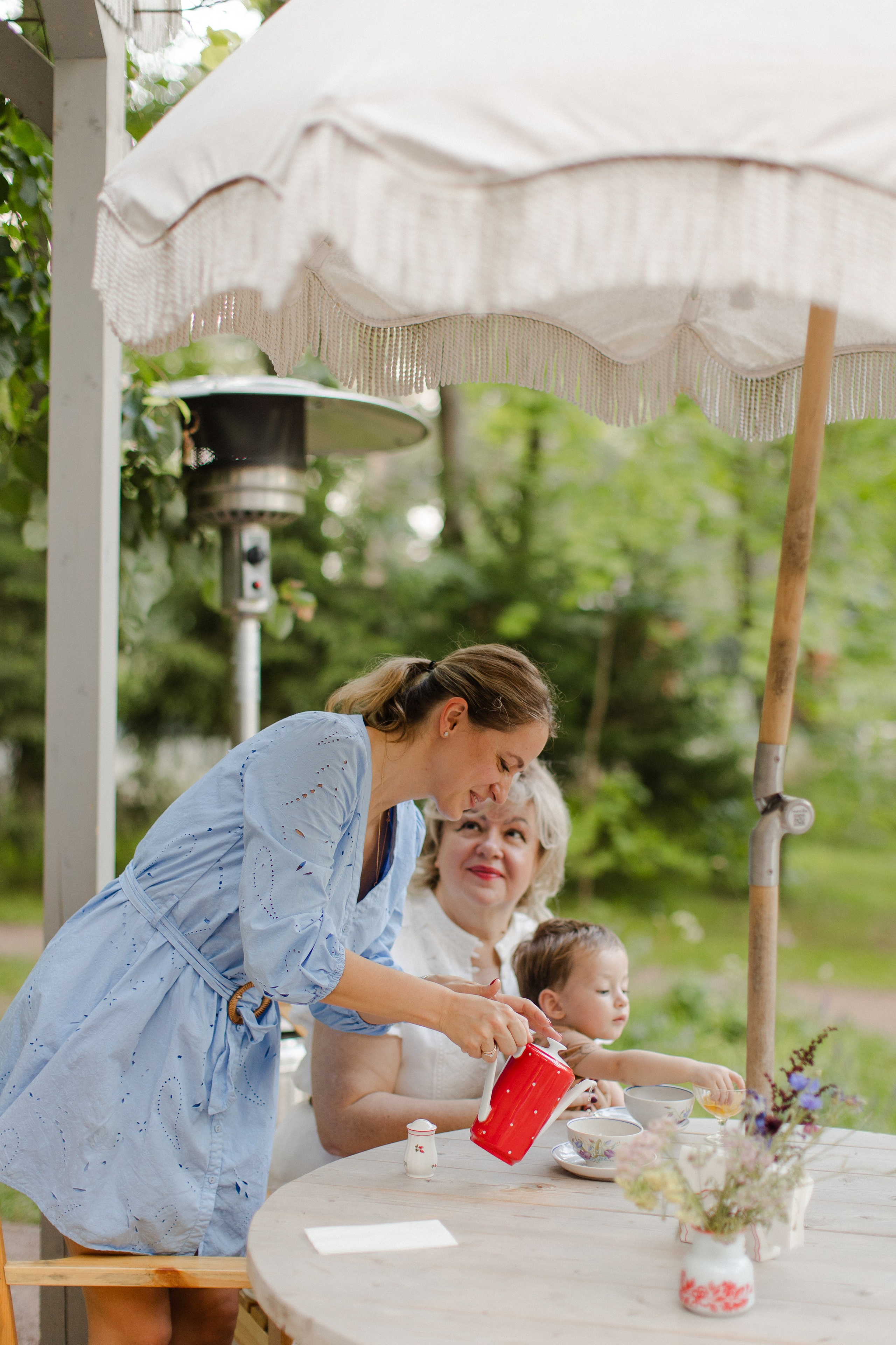 Прогулка в парке. Семейный и детский фотограф в Москве Кузьмина Мария