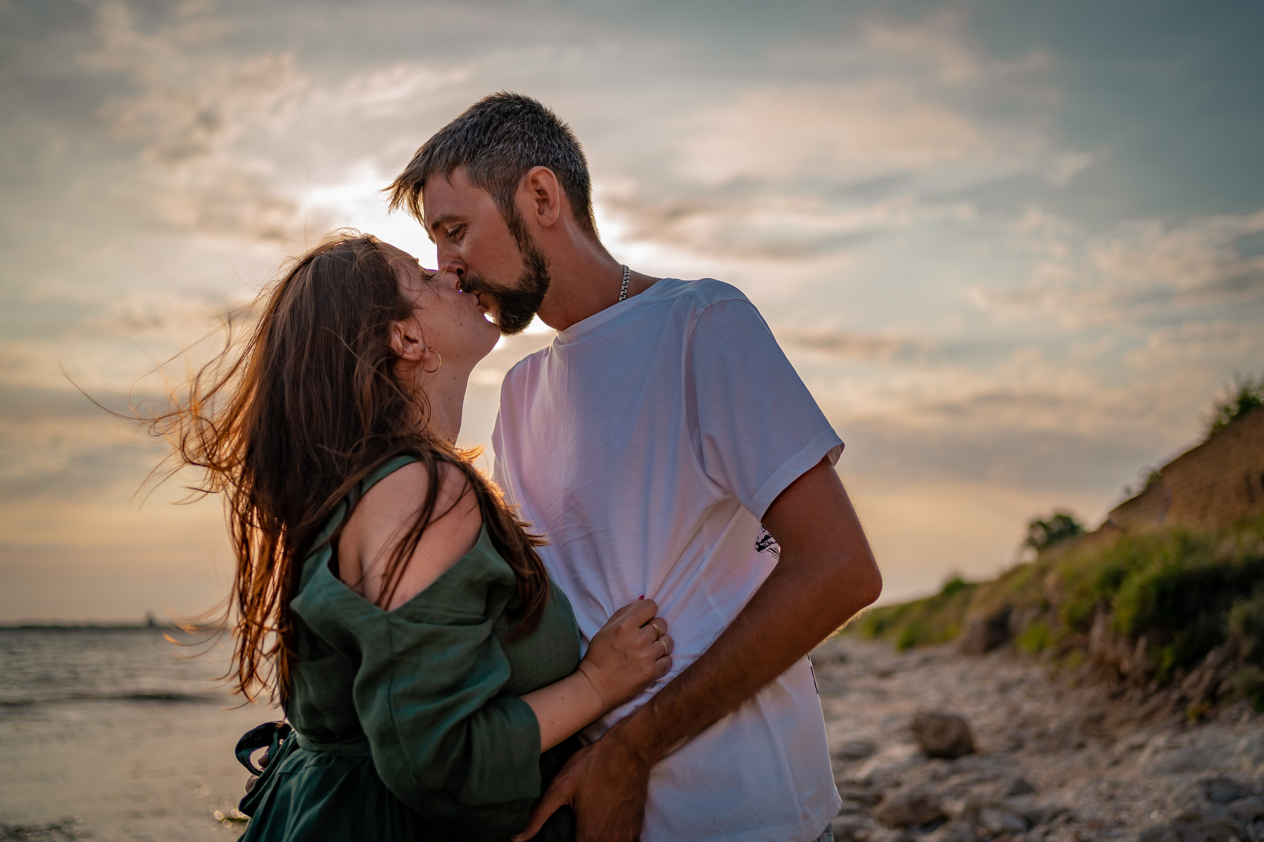 Вероника с мужем в Крыму. Семейный фотограф Варвара Сорока в городе Москве