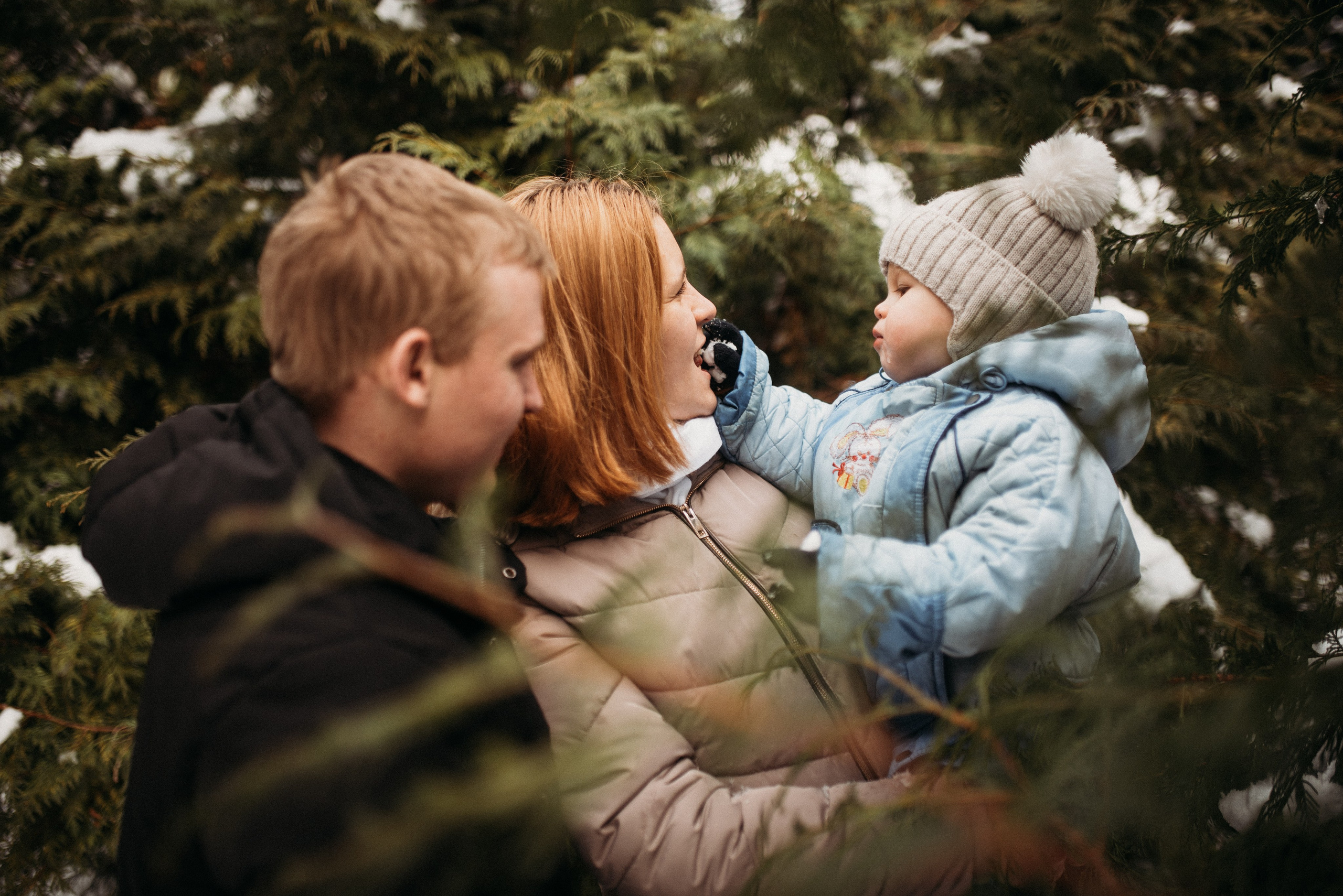 Серёжа и снег ❄️. Фотограф в Сочи — Маргарита Поганова