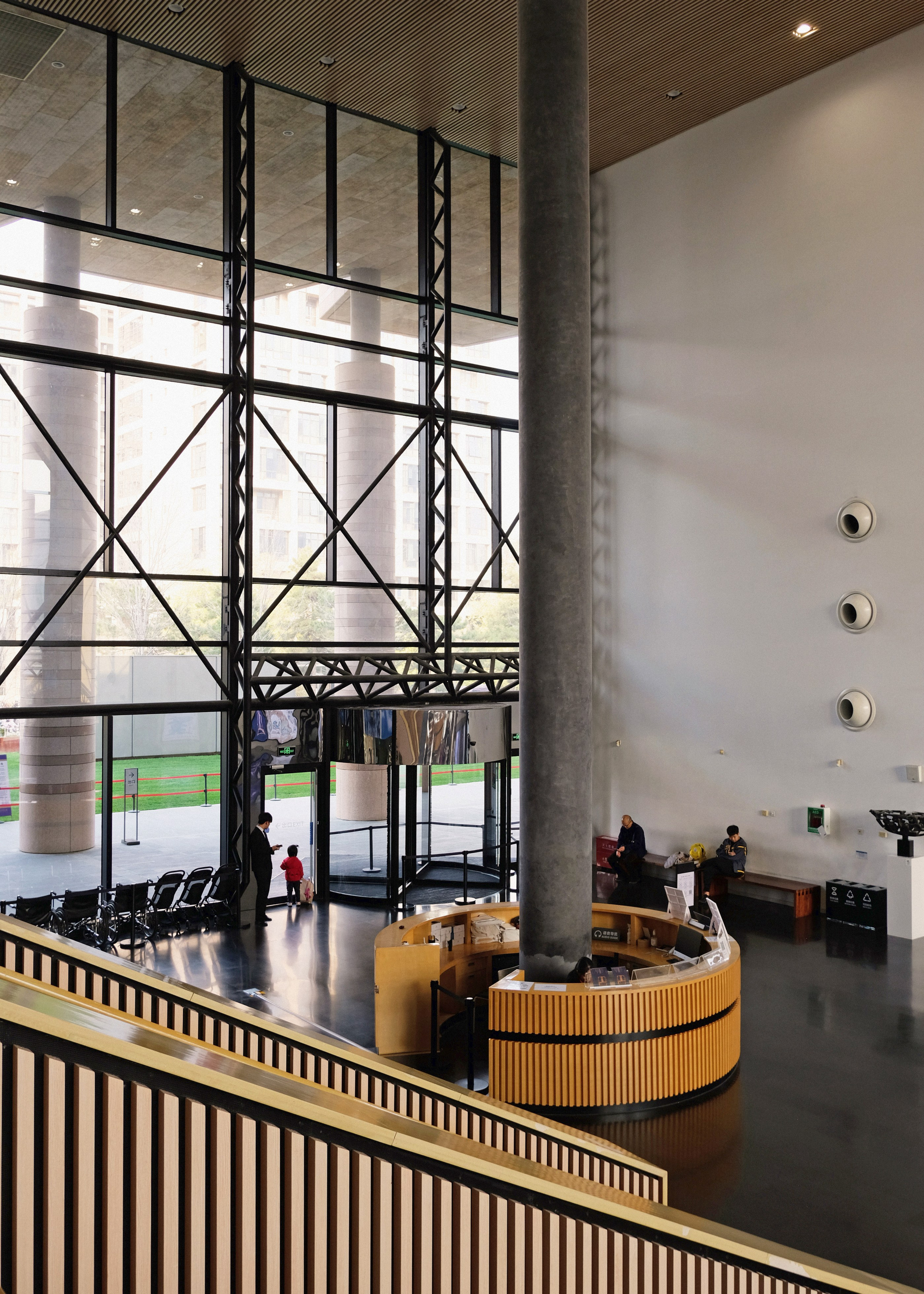 Tsinghua University Art Museum Beijing. Интерьерный архитектурный фотограф | interior architectural photographer