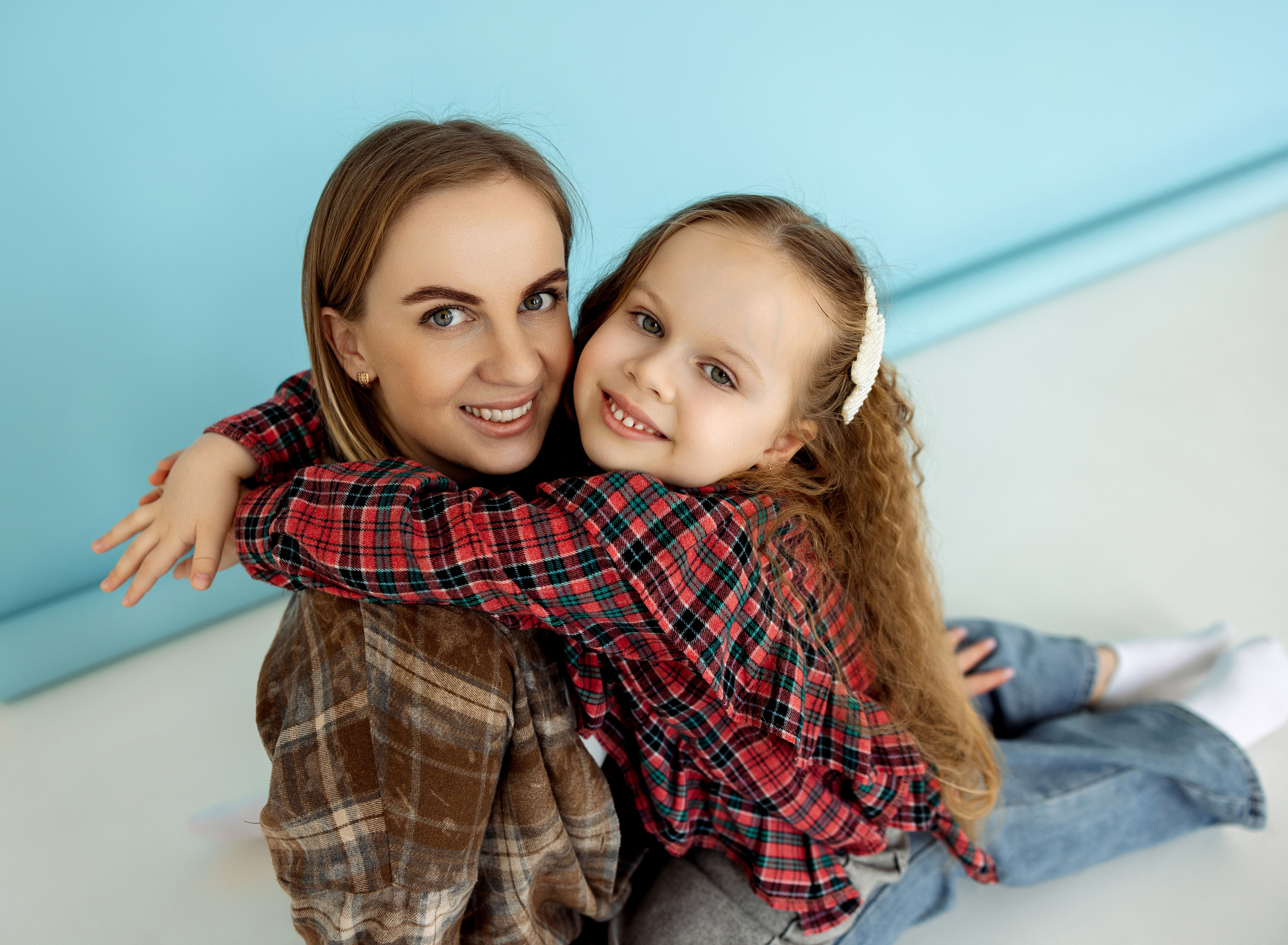 Мама с дочкой. Студия Онфильм. Липецк. Фотограф Липецк, Наташа Бурдачева