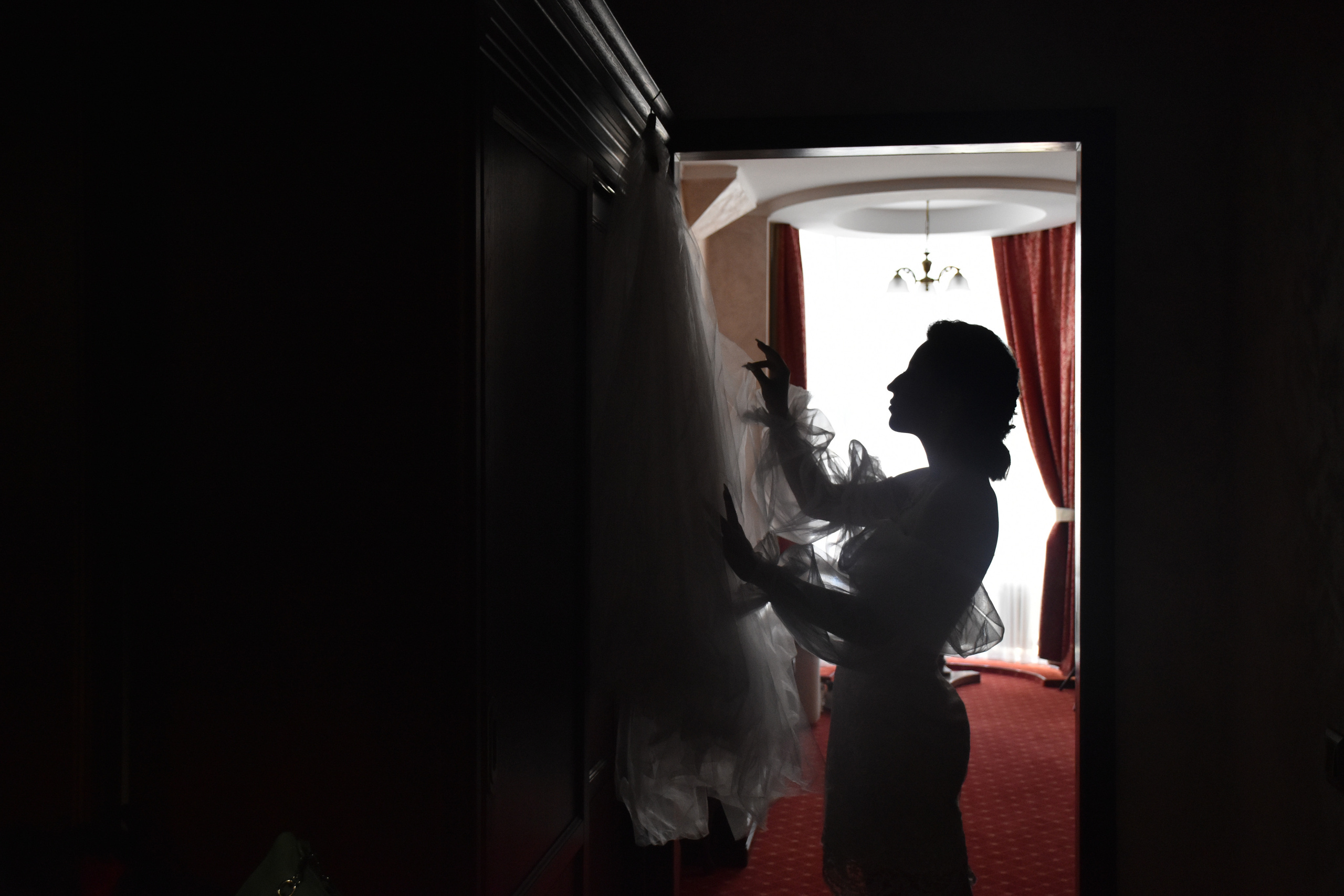 нежный силуэт