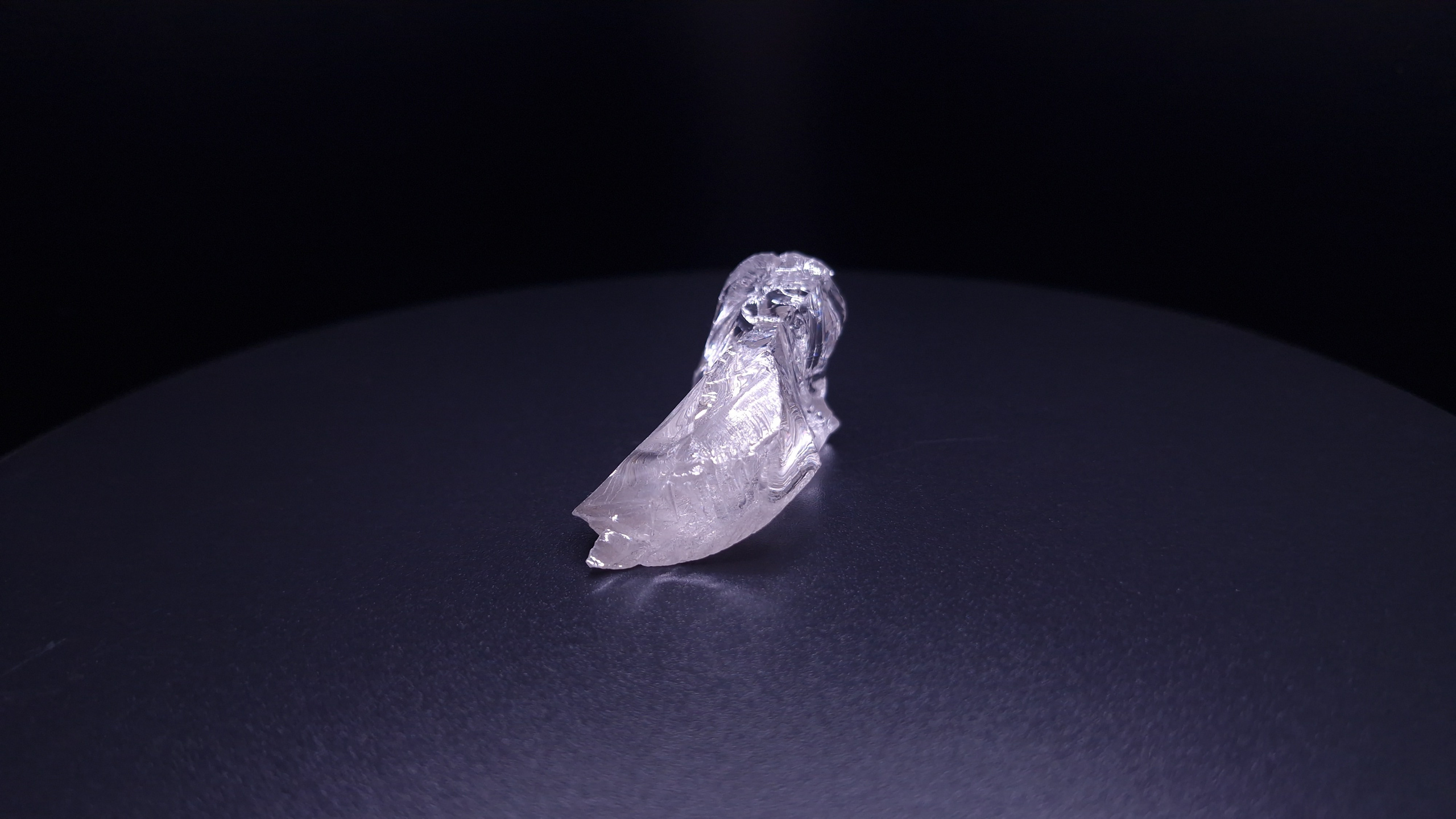 YAG белый гранат 32.59 гр. YAG garnet иттрий алюминиевый гранат ИАГ