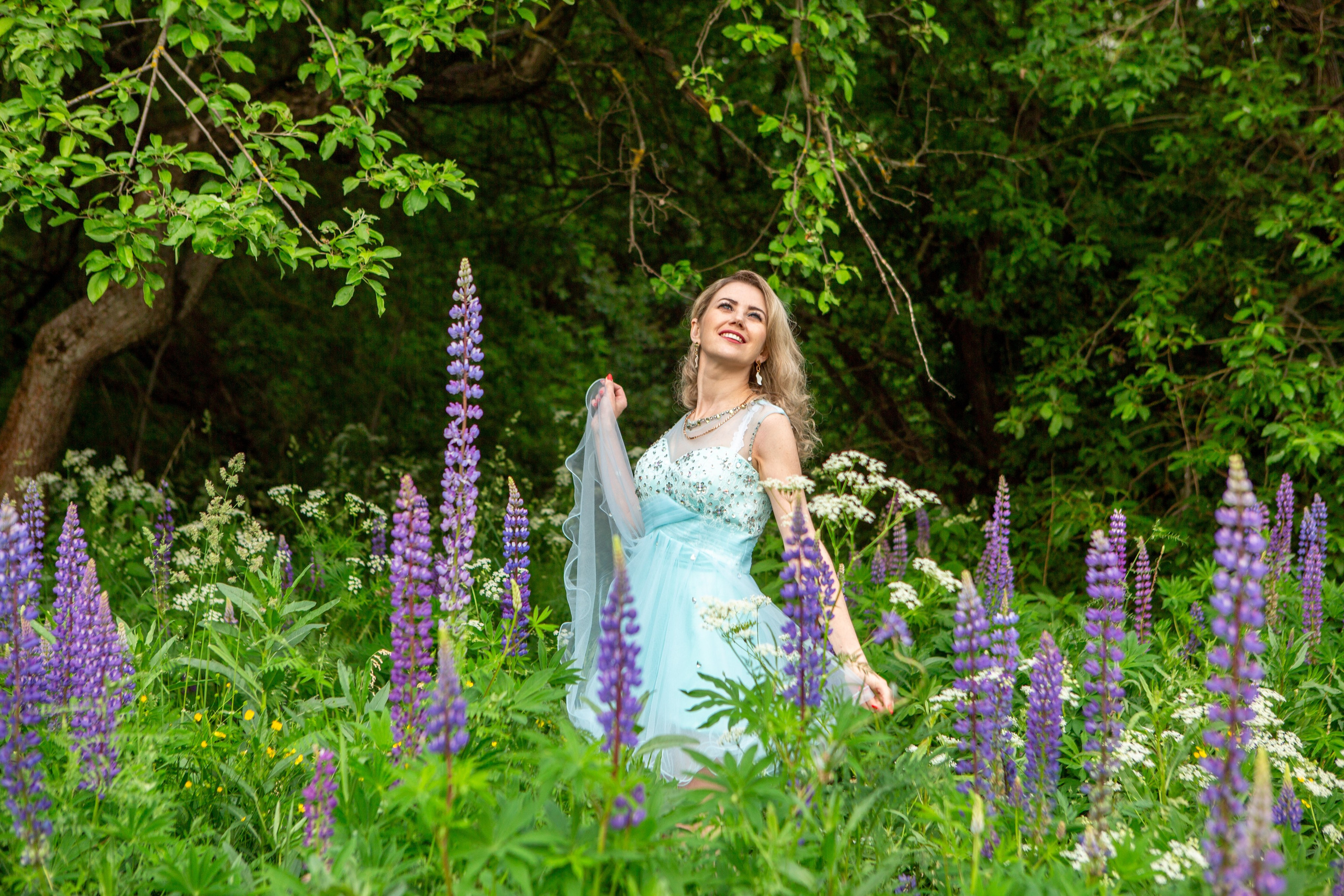 Фотосессия с люпинами. Репортажный, семейный, свадебный, портретный фотограф