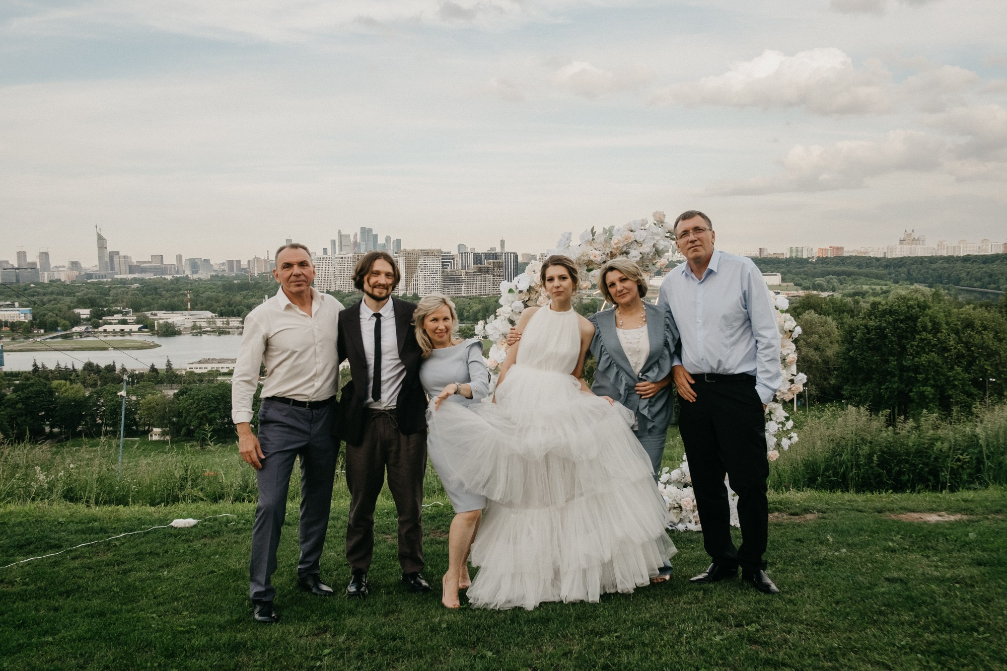 На высоте. Свадебный фотограф Александра Тюлякова