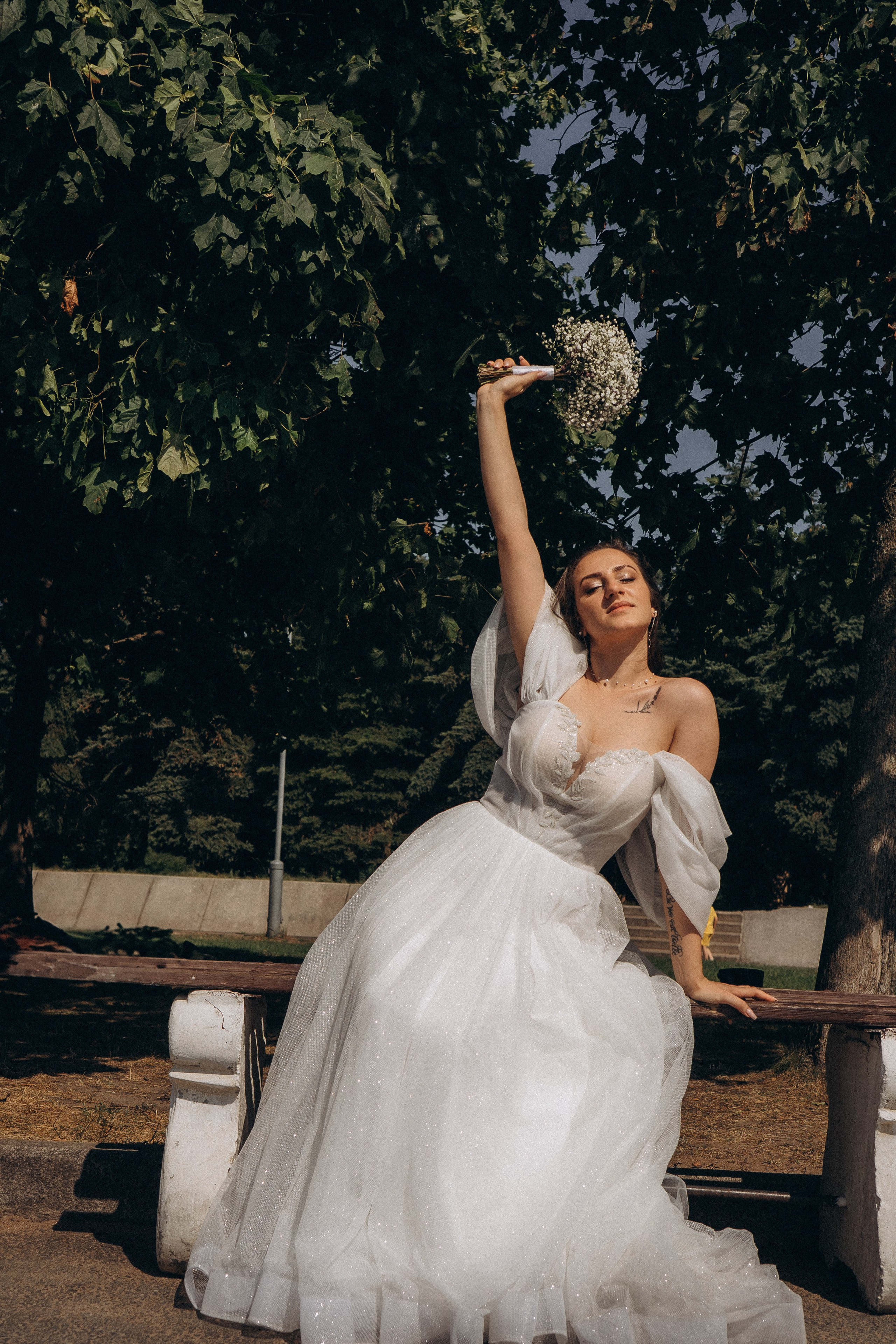 СВАДЕБНАЯ СЬЕМК В ПАРКЕ 300-ЛЕТИЯ. Профессиональный фотограф, Санкт-Петербург — Виктория Богомолова