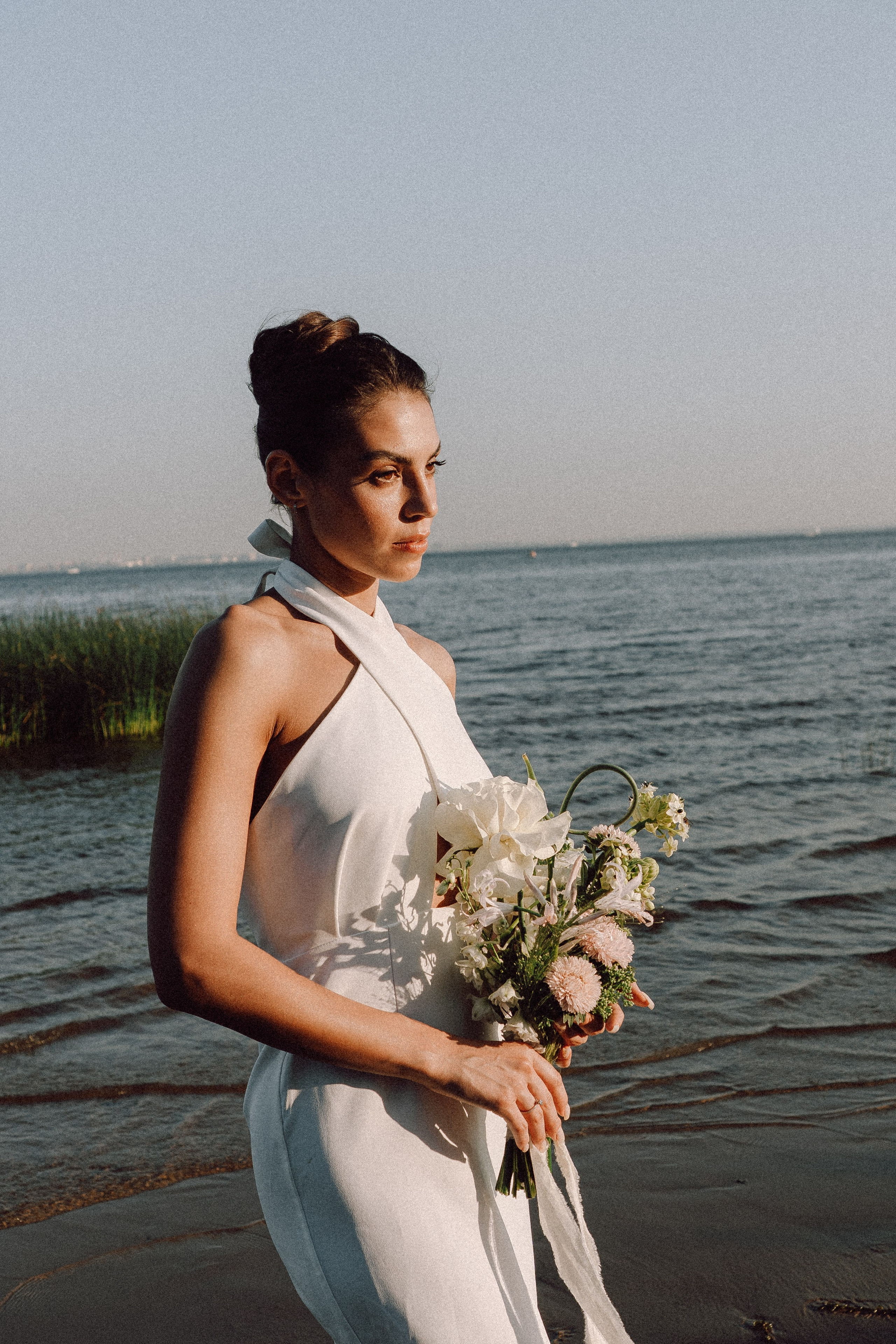 СВАДЕБНАЯ ФОТОСЕССИЯ ВЫЕЗДНОЙ ЦЕРЕМОНИИ (ФИНСКИЙ ЗАЛИВ). Профессиональный фотограф, Санкт-Петербург — Виктория Богомолова