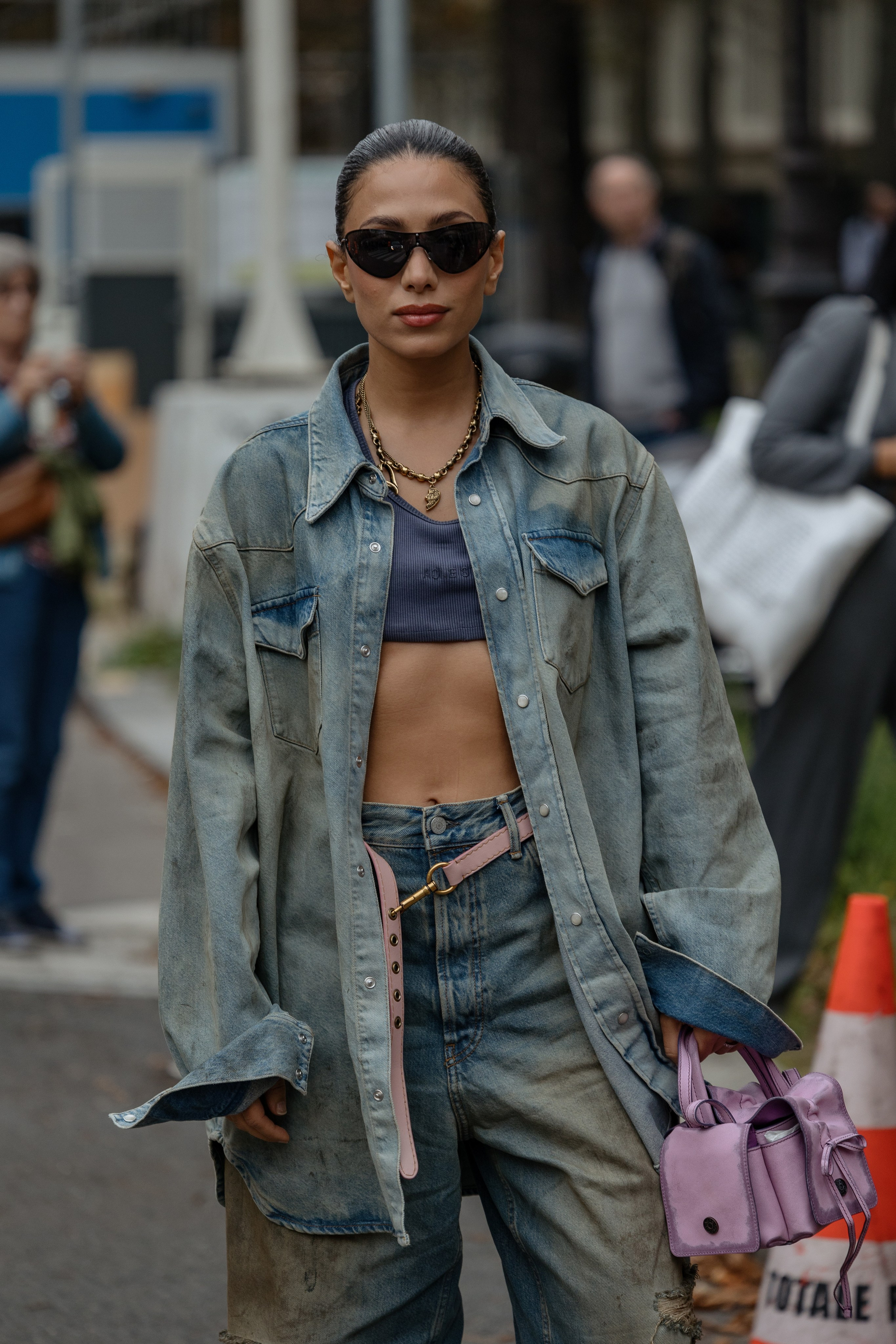 PFW SPRING SUMMER 2024 ACNE STUDIOS. Photographer in Milan Ivan Goncharov