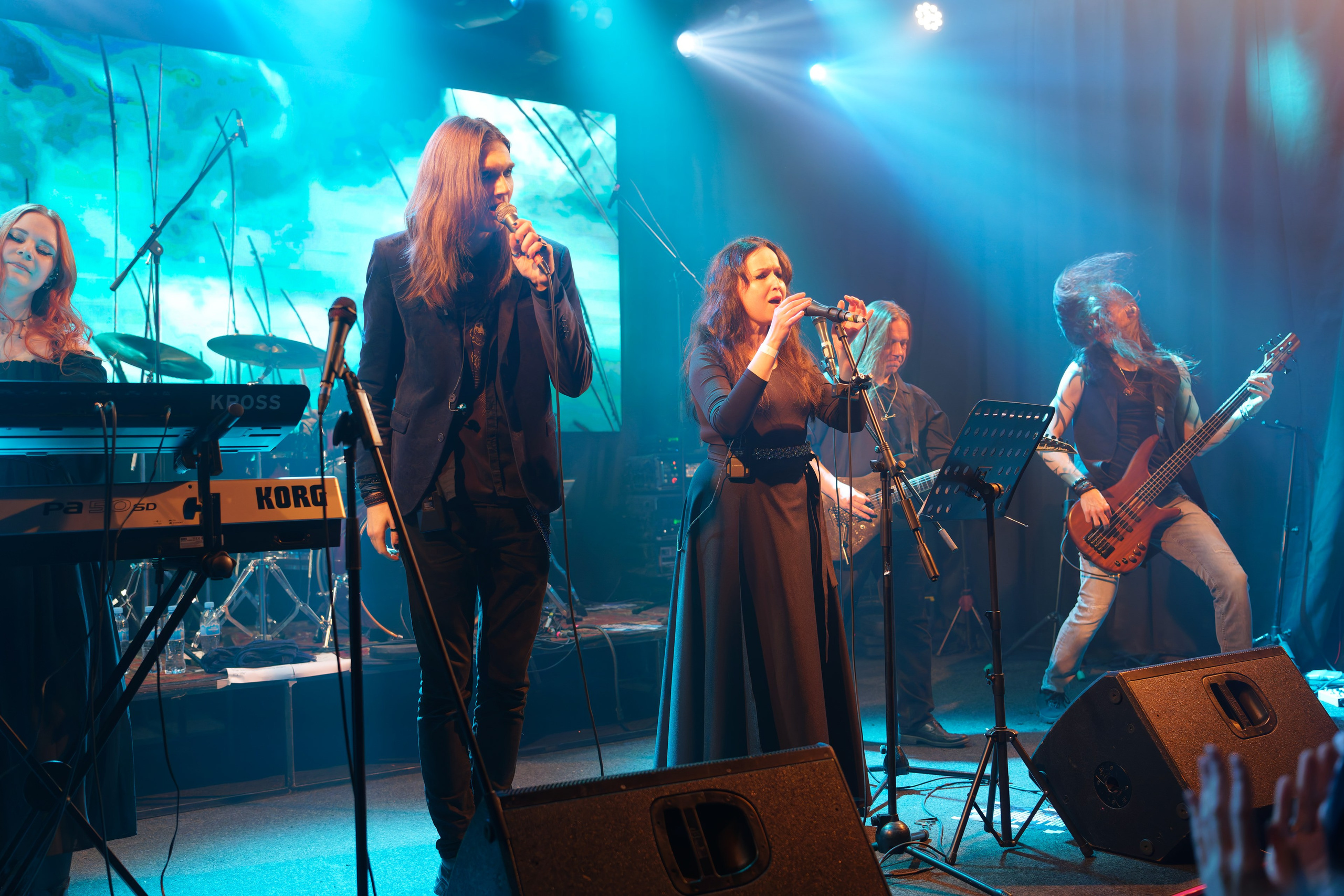 Группа Nimea (Nightwish кавер). Андрей Васильев. Фотограф, Санкт-Петербург, Российская Федерация