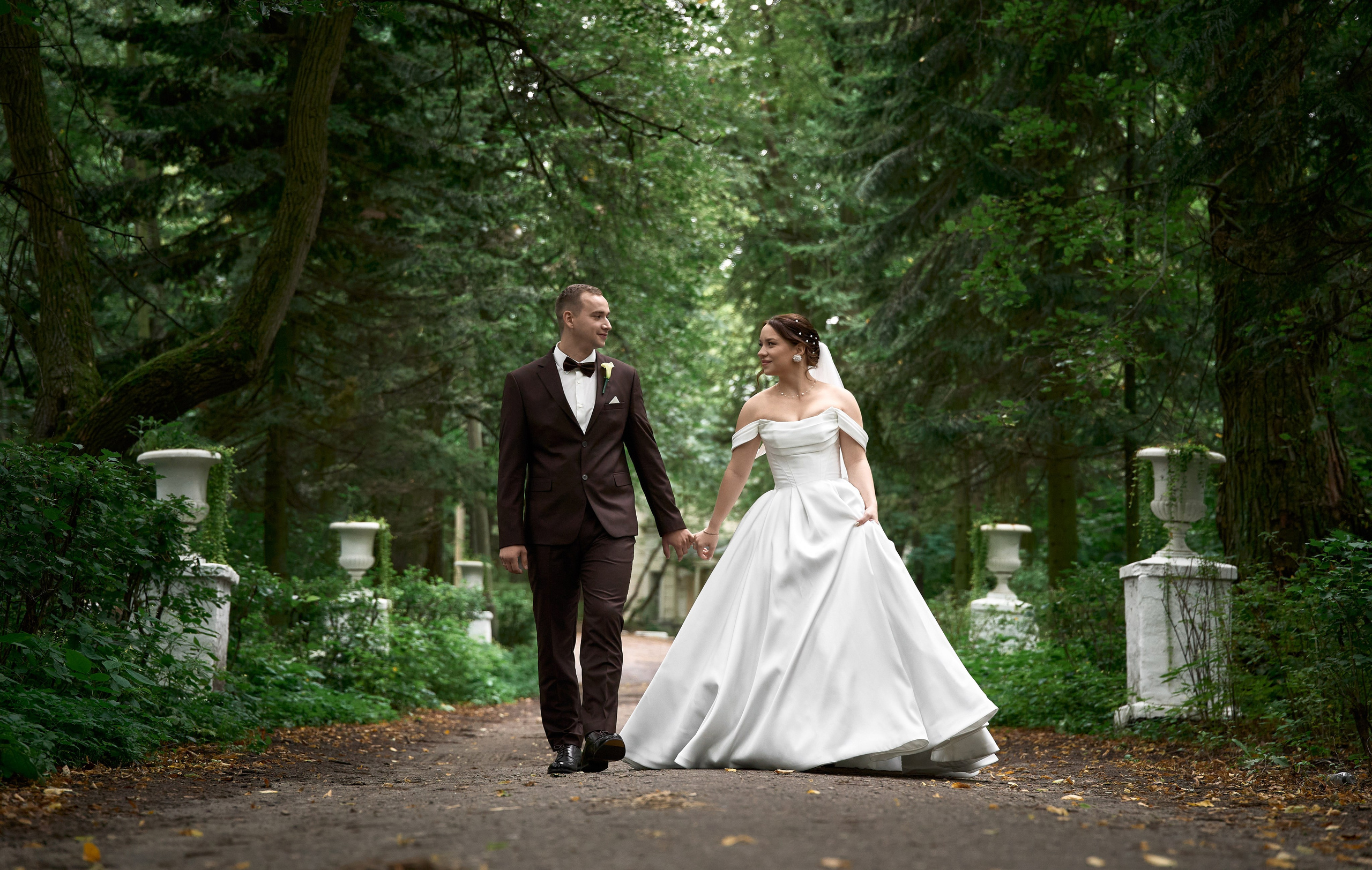 Свадебная фотография. Прогулка.