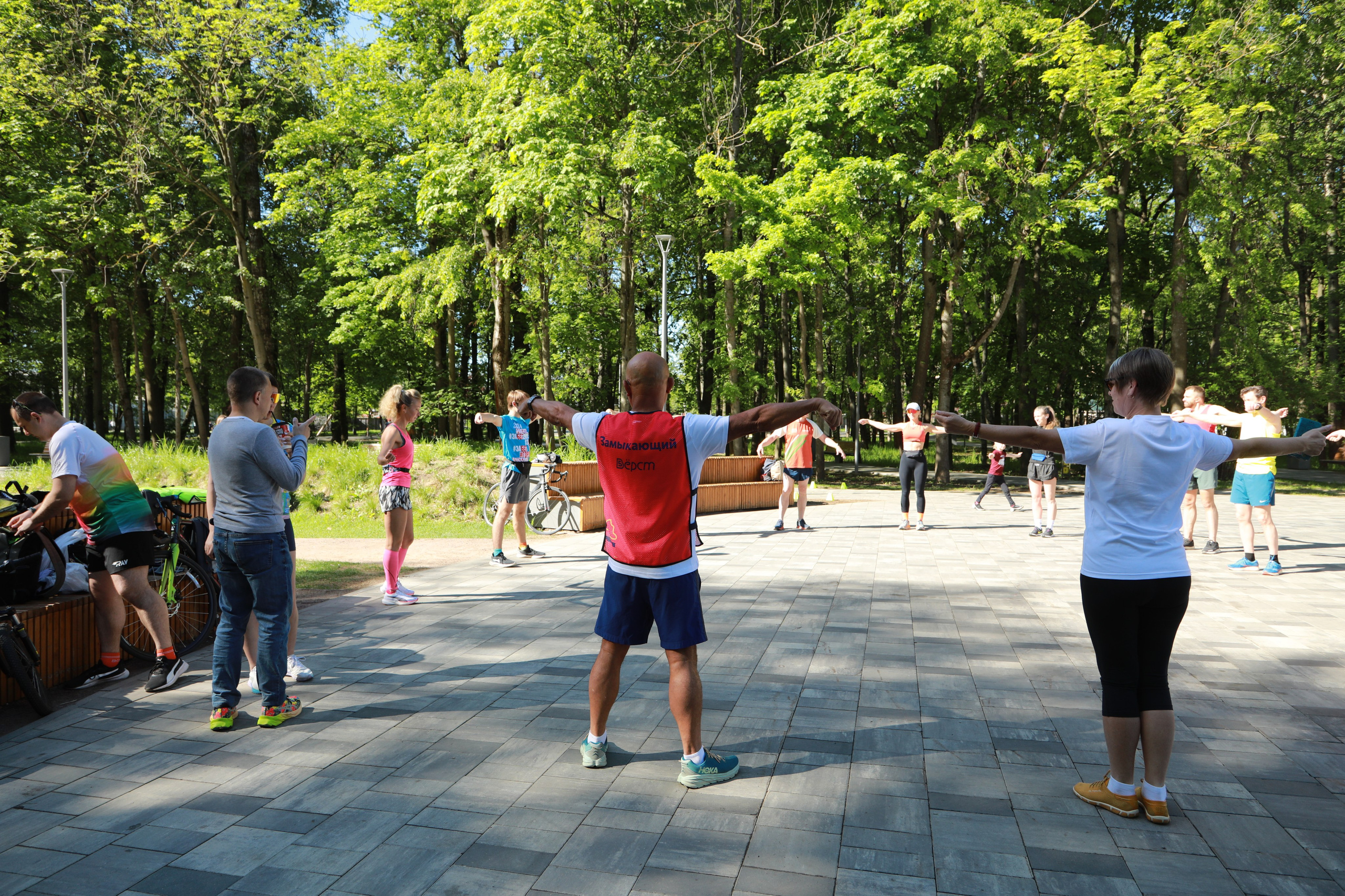 Французские гости на 5 вёрсты в Химках, 25.05.24 г. Фотограф Сергей Ловкий