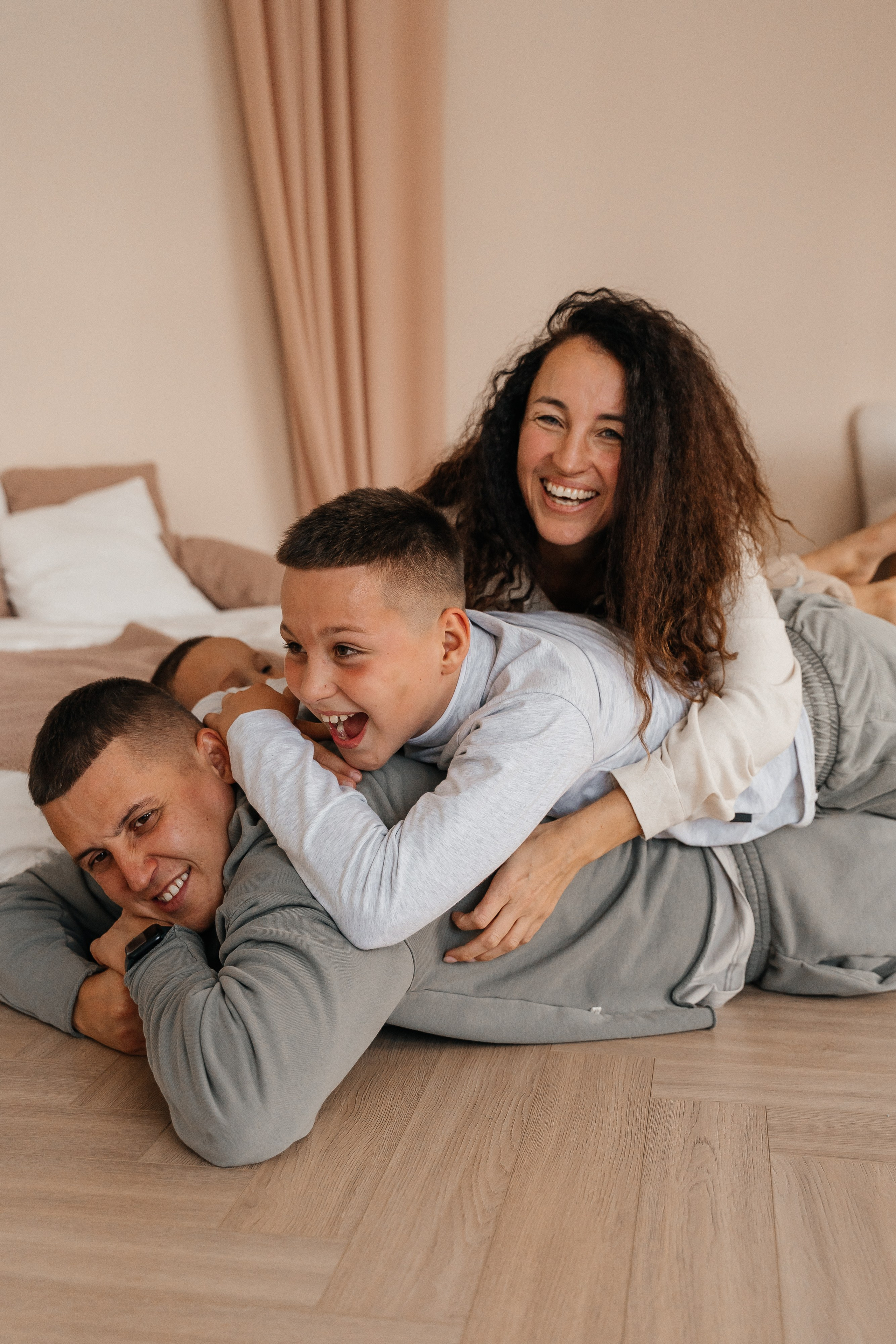 Илья, Вера, Сёма и Дима. Волик Мария