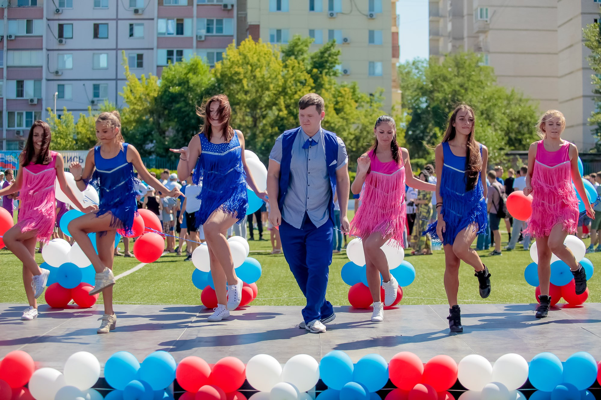 День Физкульт. Максим Матвийченко и Виктория Басова профессионалы своего дела
