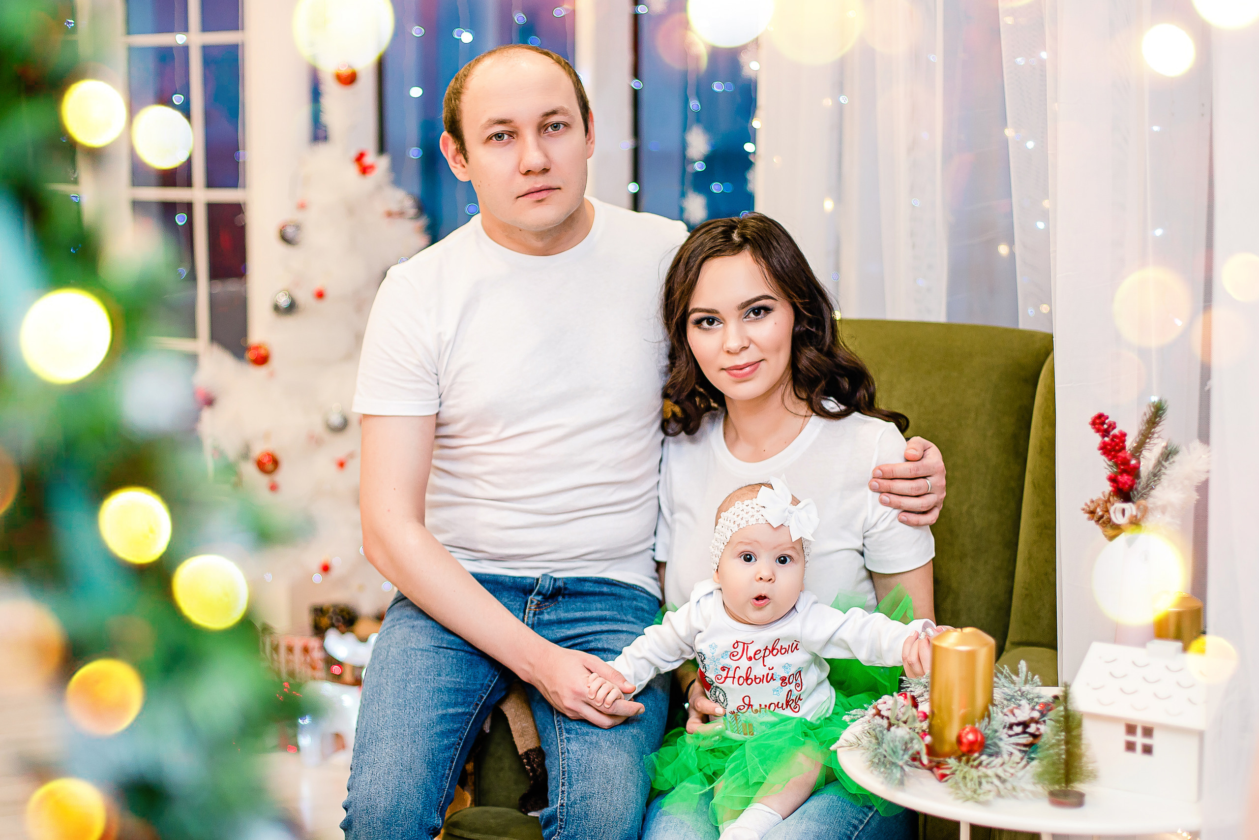 Первый Новый год малышки. Семейный и свадебный фотограф в Чебоксарах и Новочебоксарске Ирина Юрь