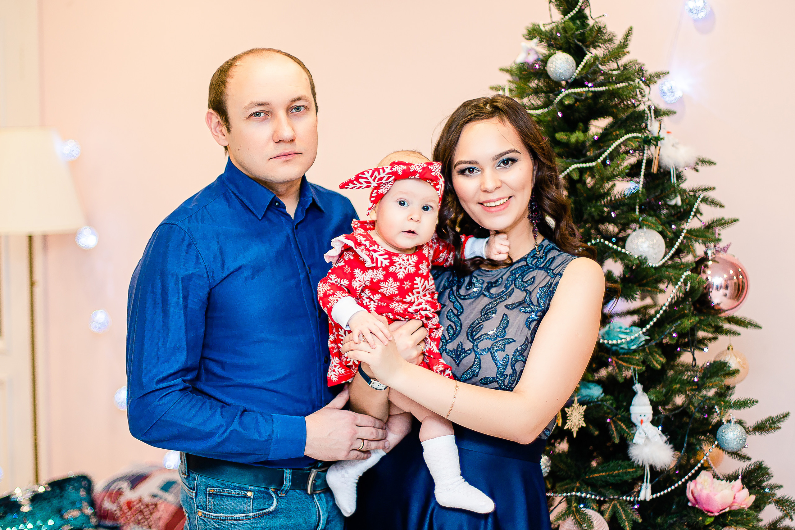 Первый Новый год малышки. Семейный и свадебный фотограф в Чебоксарах и Новочебоксарске Ирина Юрь