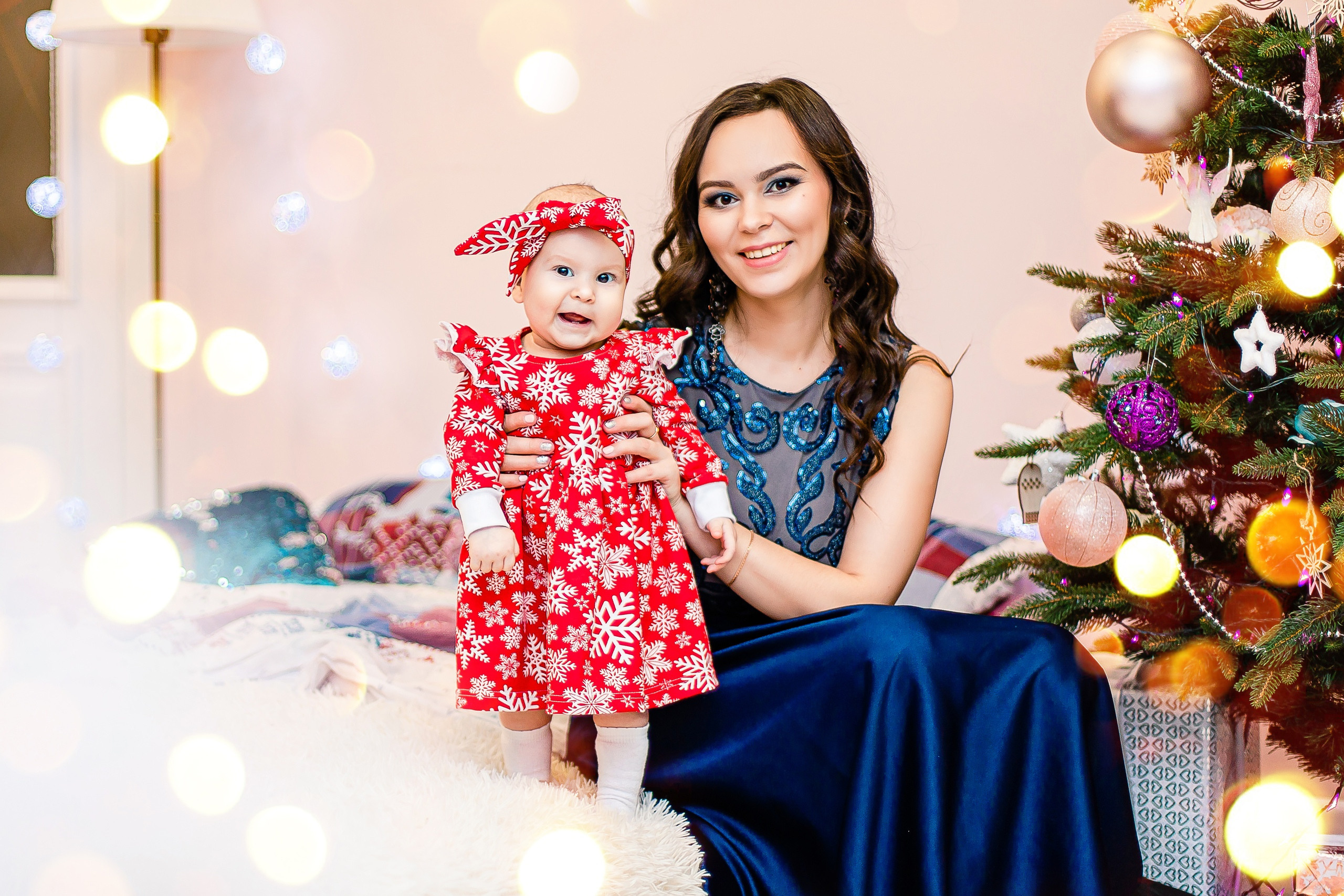 Первый Новый год малышки. Семейный и свадебный фотограф в Чебоксарах и Новочебоксарске Ирина Юрь