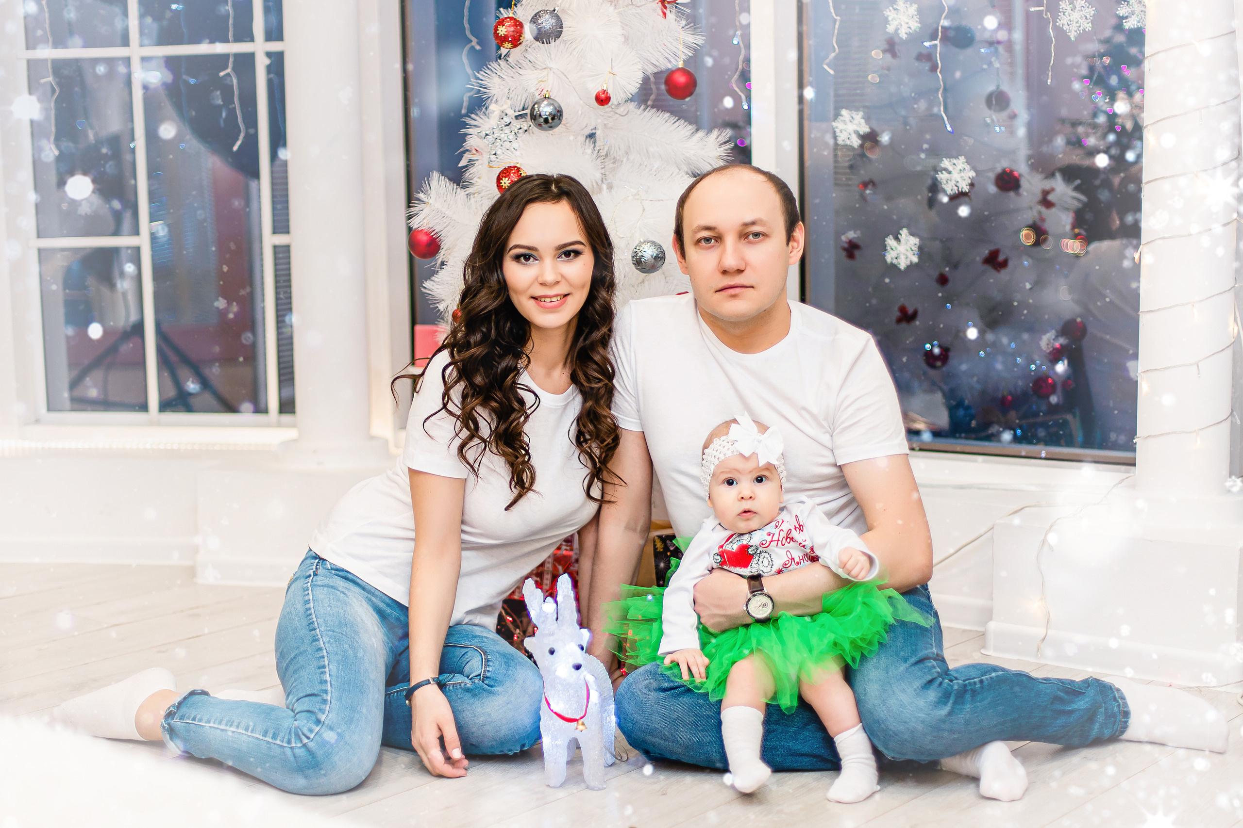 Первый Новый год малышки. Семейный и свадебный фотограф в Чебоксарах и Новочебоксарске Ирина Юрь