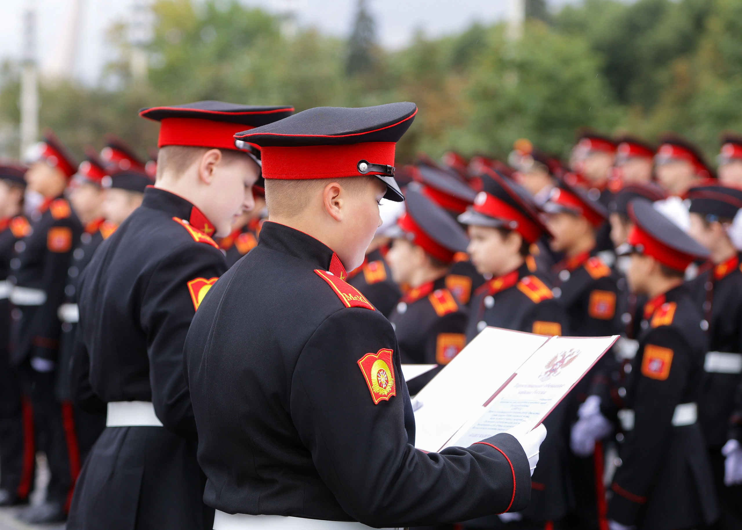 Посвящению в кадеты в Первом Московском кадетском корпусе, Дипломатической кадетской школы. Выпускные альбомы и школьный фотограф в Подольске, Троицке, Щербинке, Москве и Московской области