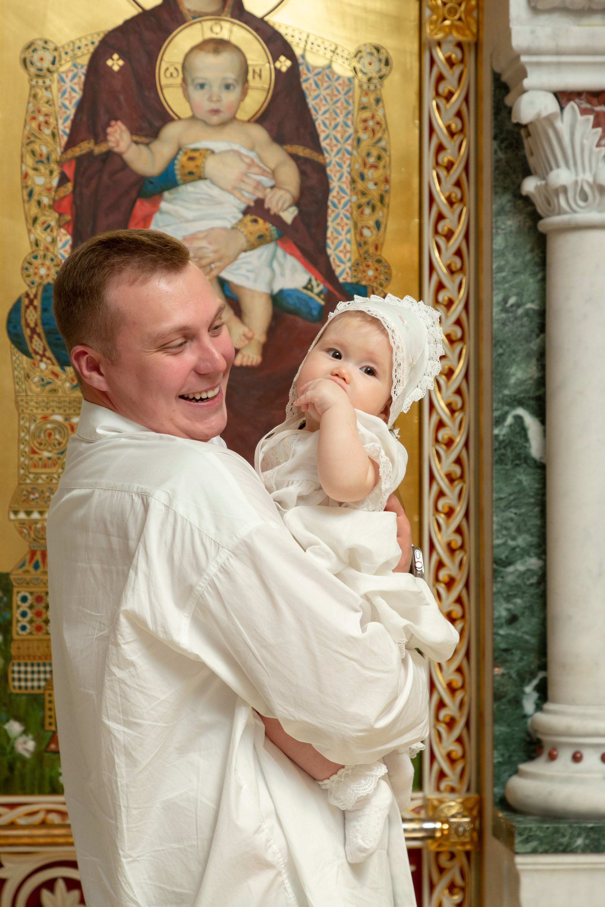 Крещение Кронштадтский морской собор. Фотограф на крещение в Санкт Петербурге