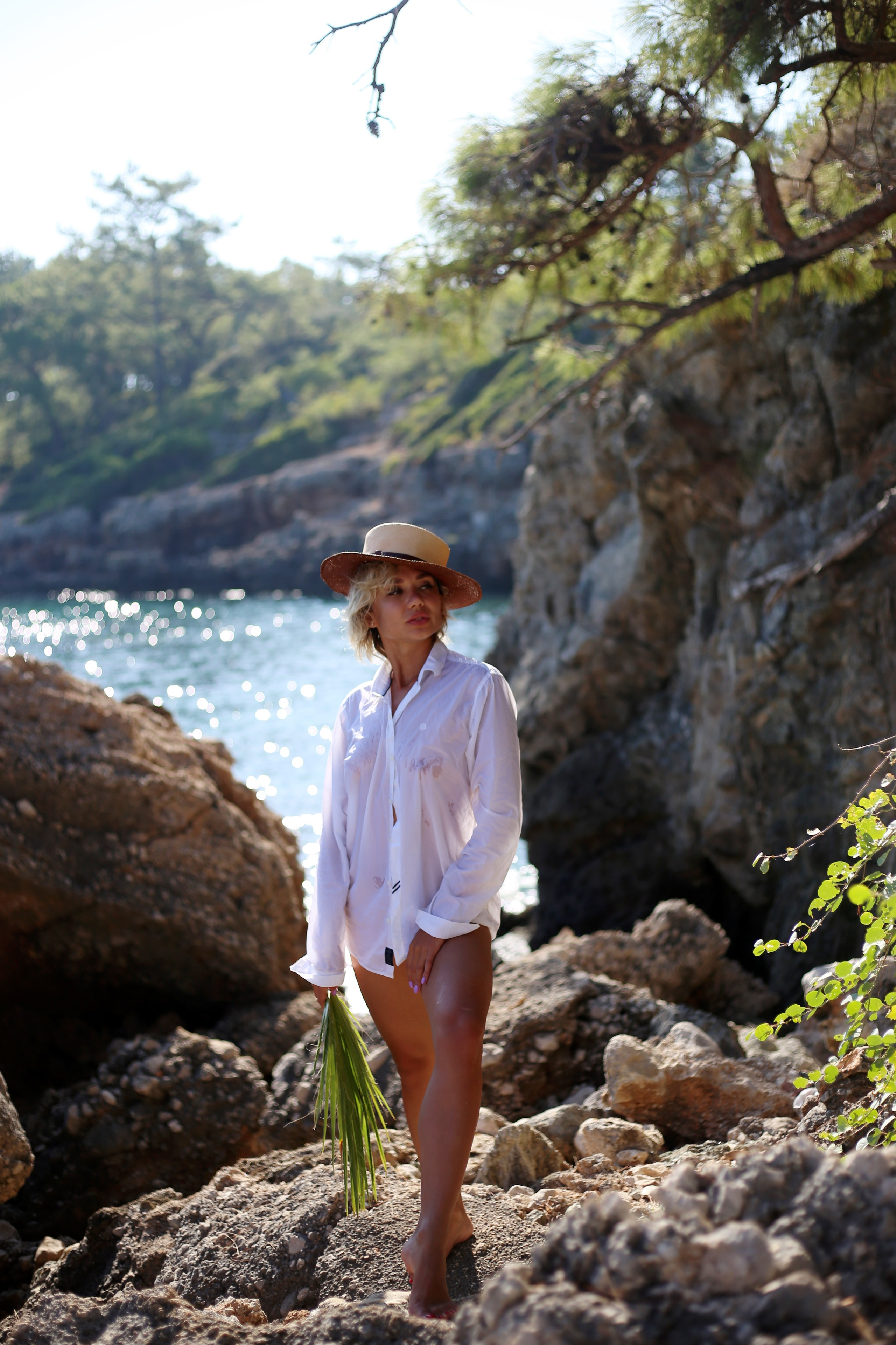 Индивидуальная фотосессия в Райской бухте Кемер. Профессиональный фотограф в Турции Анталии Кемере Сиде Белеке Алании