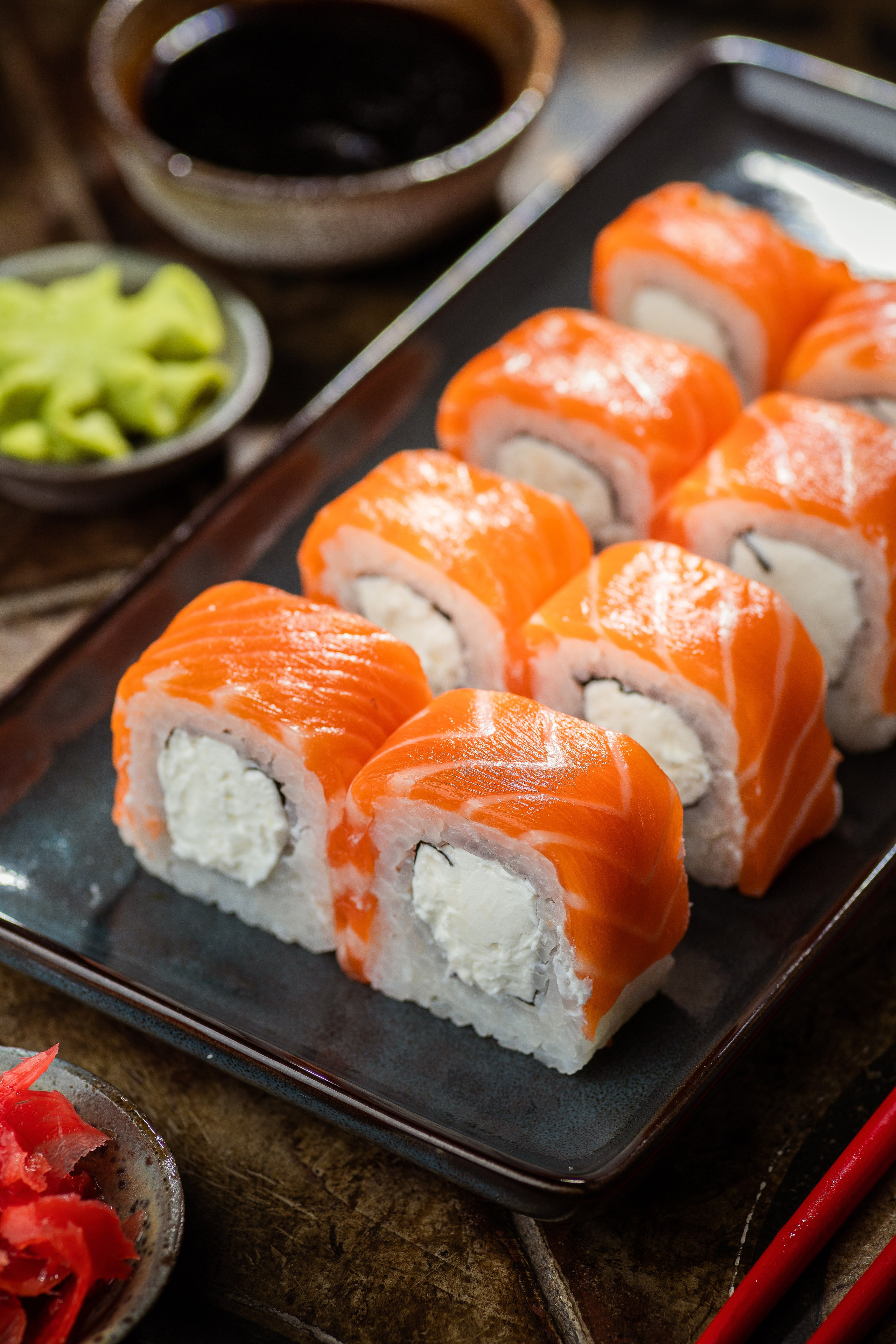 Роллы и суши. Юлия Космо — фуд-фотограф, предметный стилист, Москва